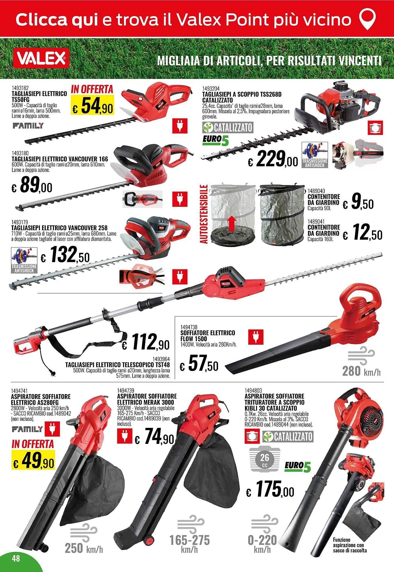 Volantino Valex da 2 gennaio a 2 marzo di 2024 - Pagina del volantino 48
