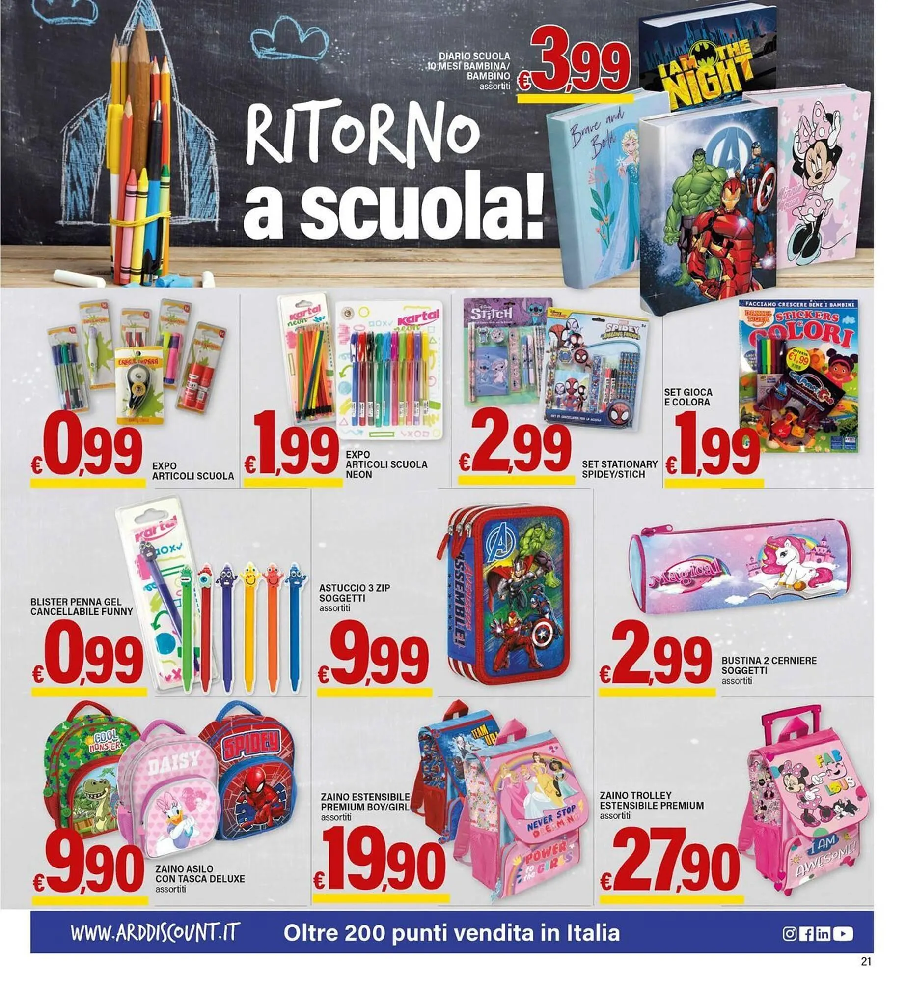 Volantino Ard Discount da 19 agosto a 1 settembre di 2024 - Pagina del volantino 21