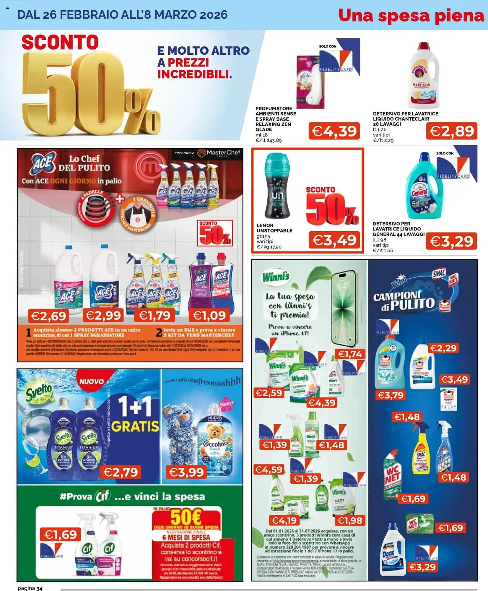 Volantino Mercatò da 26 febbraio a 8 marzo di 2026 - Pagina del volantino 34