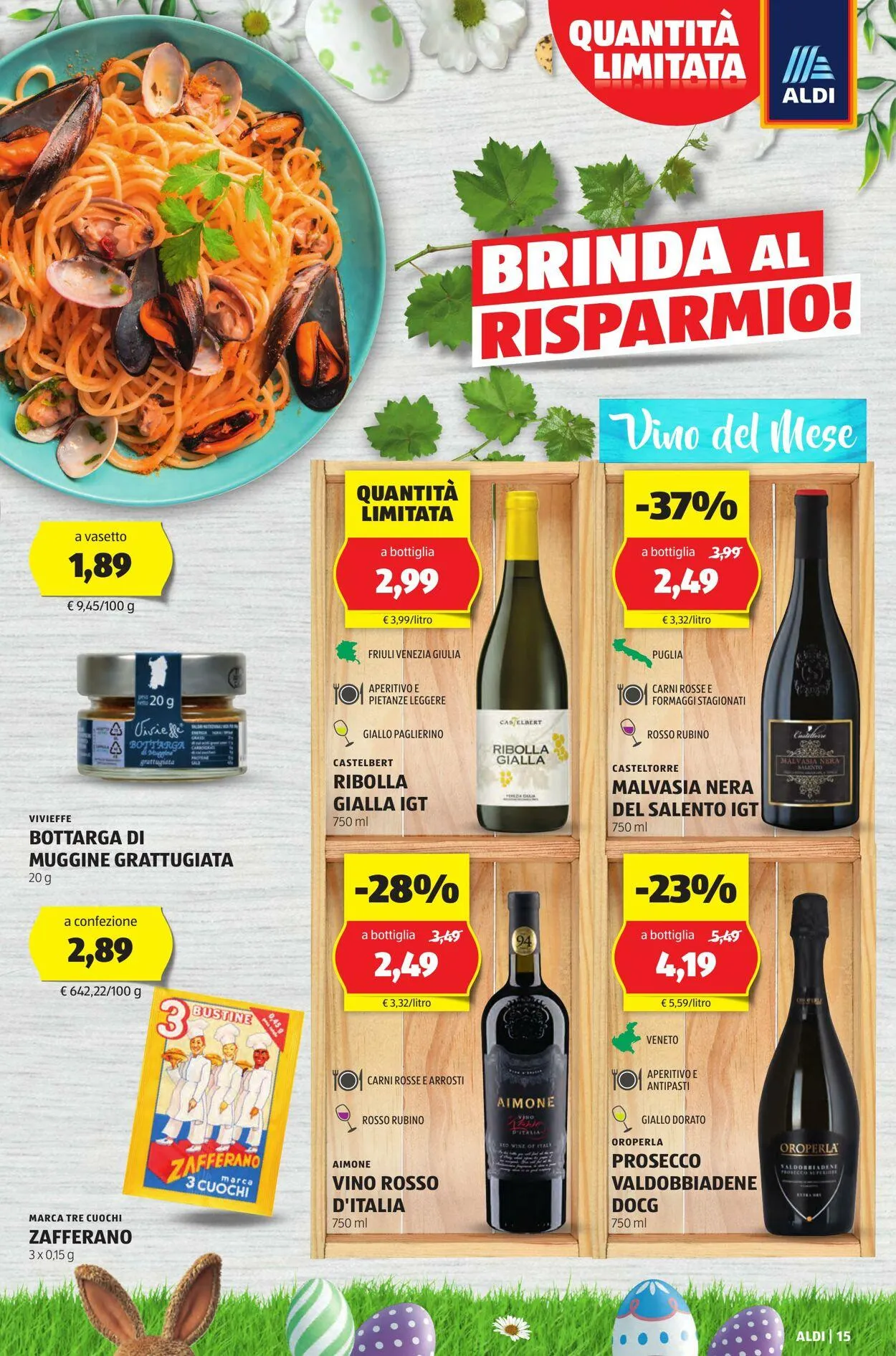 Aldi Volantino attuale da 7 aprile a 13 aprile di 2025 - Pagina del volantino 15
