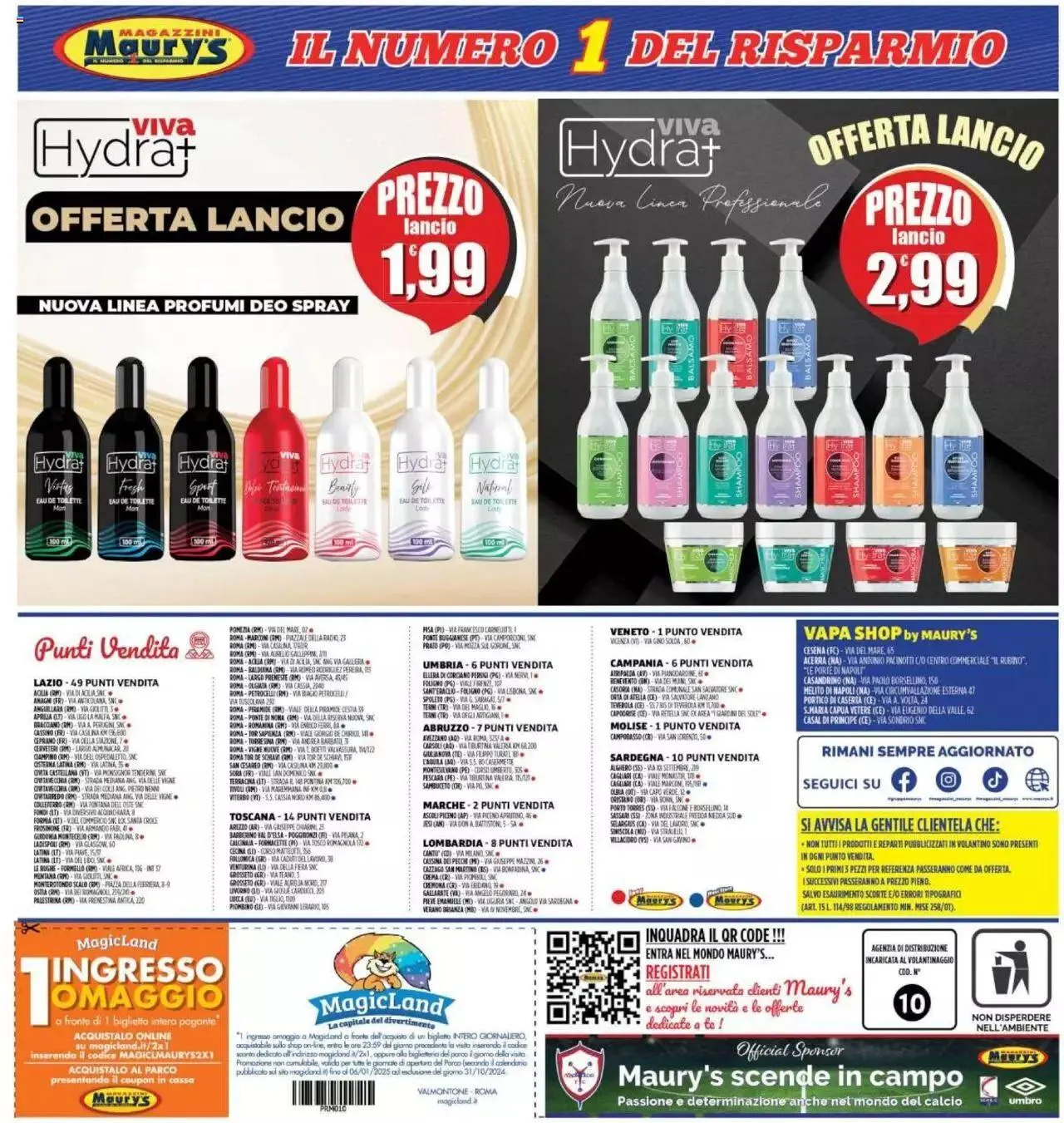 Maury's - Volantino da 27 aprile a 11 maggio di 2024 - Pagina del volantino 24