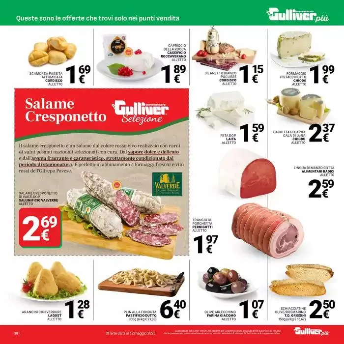 Piccoli prezzi da 2 maggio a 12 maggio di 2025 - Pagina del volantino 38