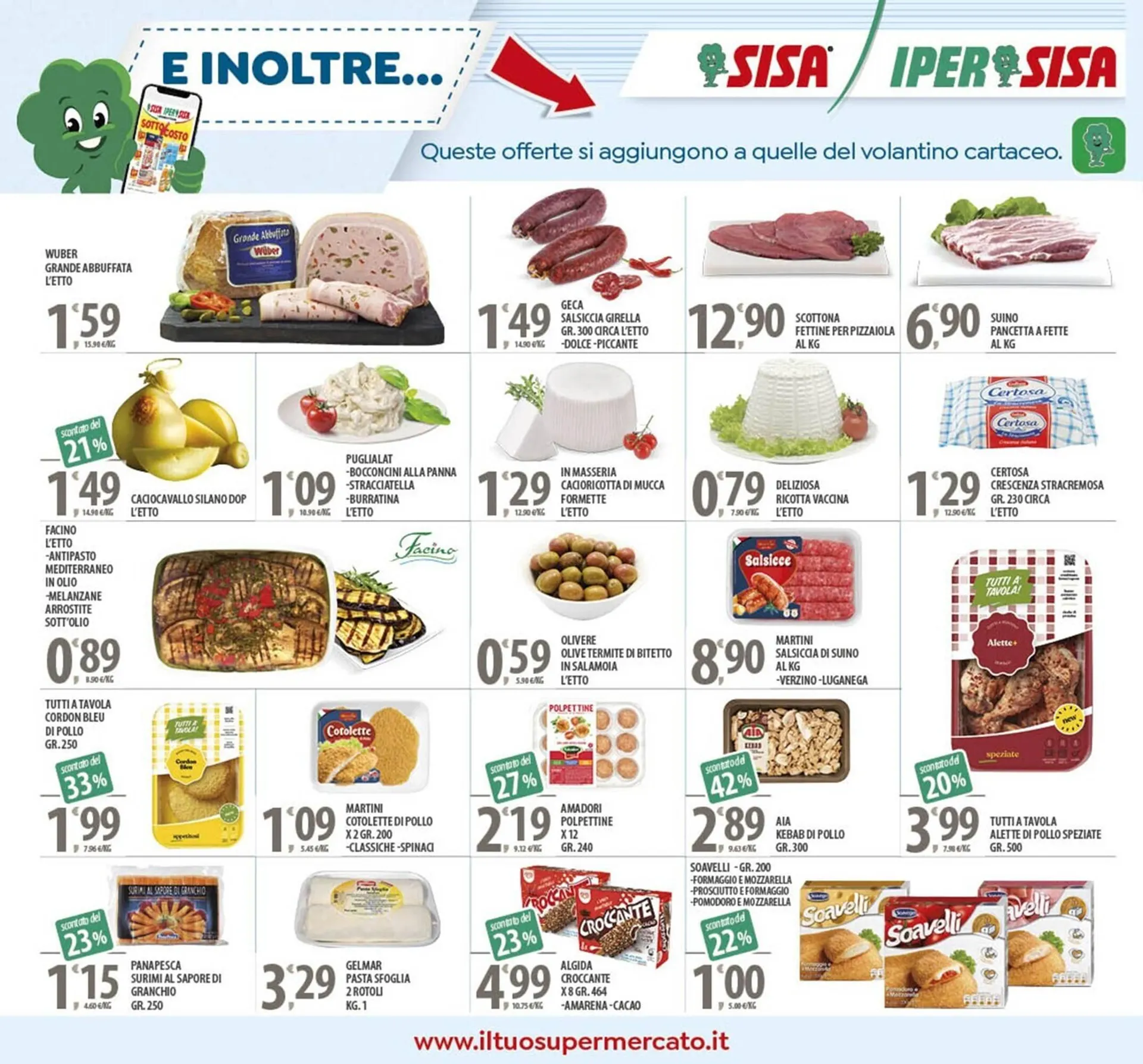 Volantino Sisa da 22 settembre a 2 ottobre di 2023 - Pagina del volantino 22