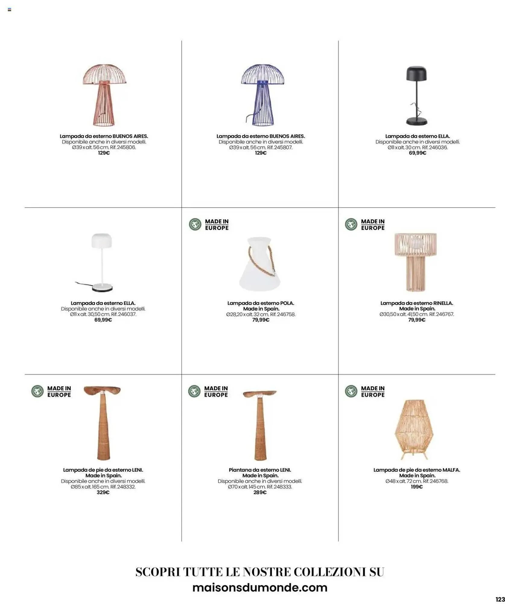 Volantino Maisons du Monde da 17 marzo a 30 settembre di 2025 - Pagina del volantino 125
