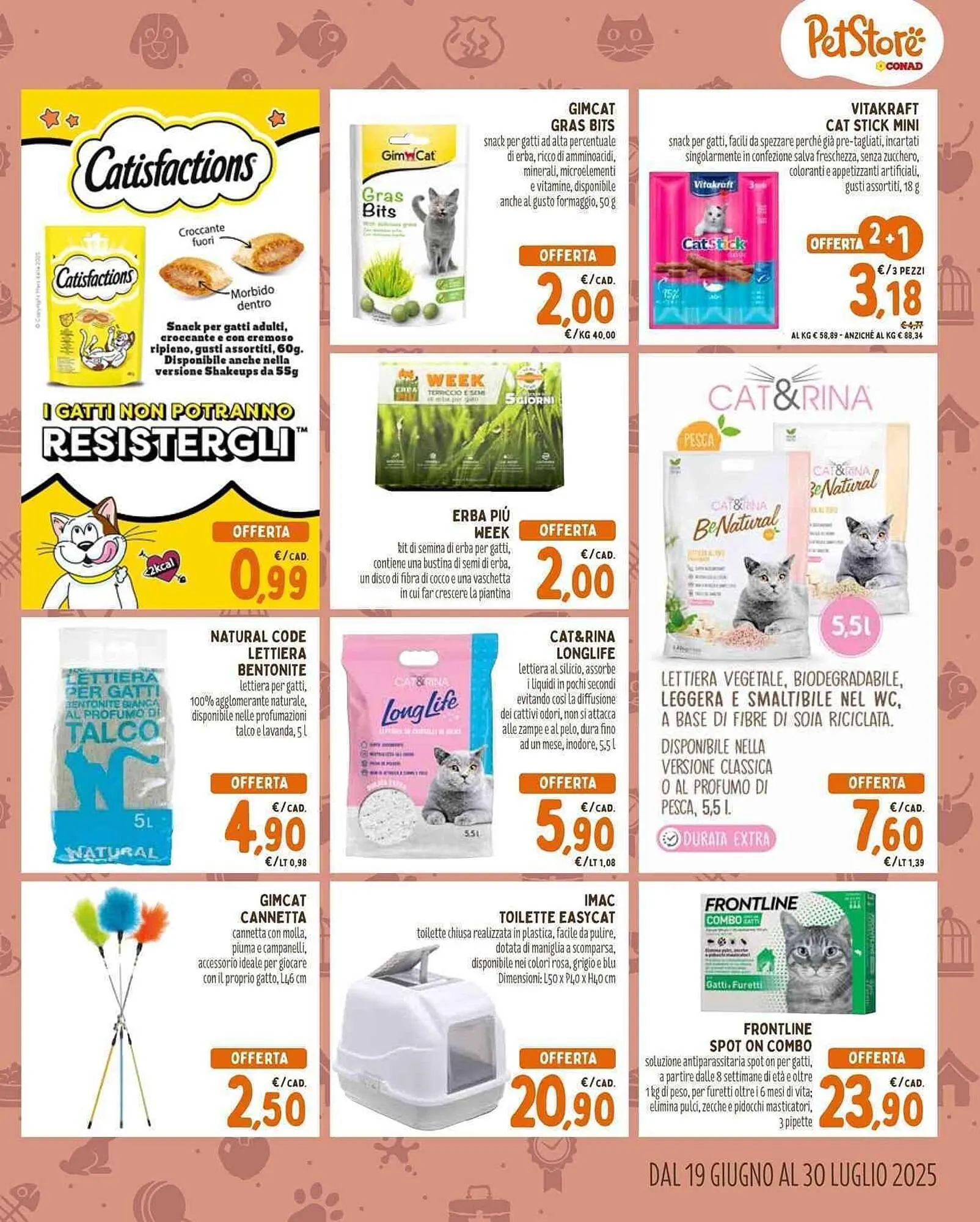 Volantino Pet Store Conad da 19 giugno a 30 luglio di 2025 - Pagina del volantino 5