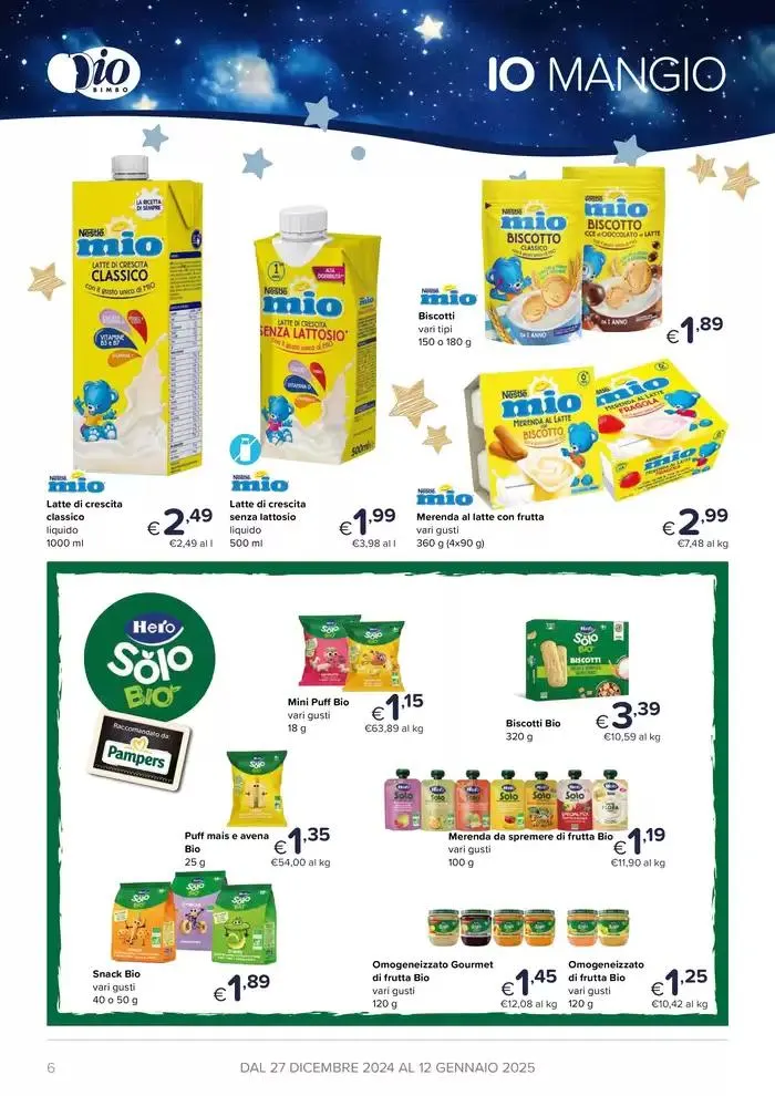 Buon anno e sogni d'oro da 27 dicembre a 12 gennaio di 2025 - Pagina del volantino 6