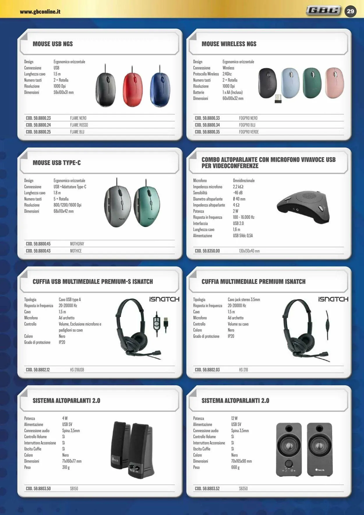 GBC Volantino attuale da 14 novembre a 28 novembre di 2025 - Pagina del volantino 29