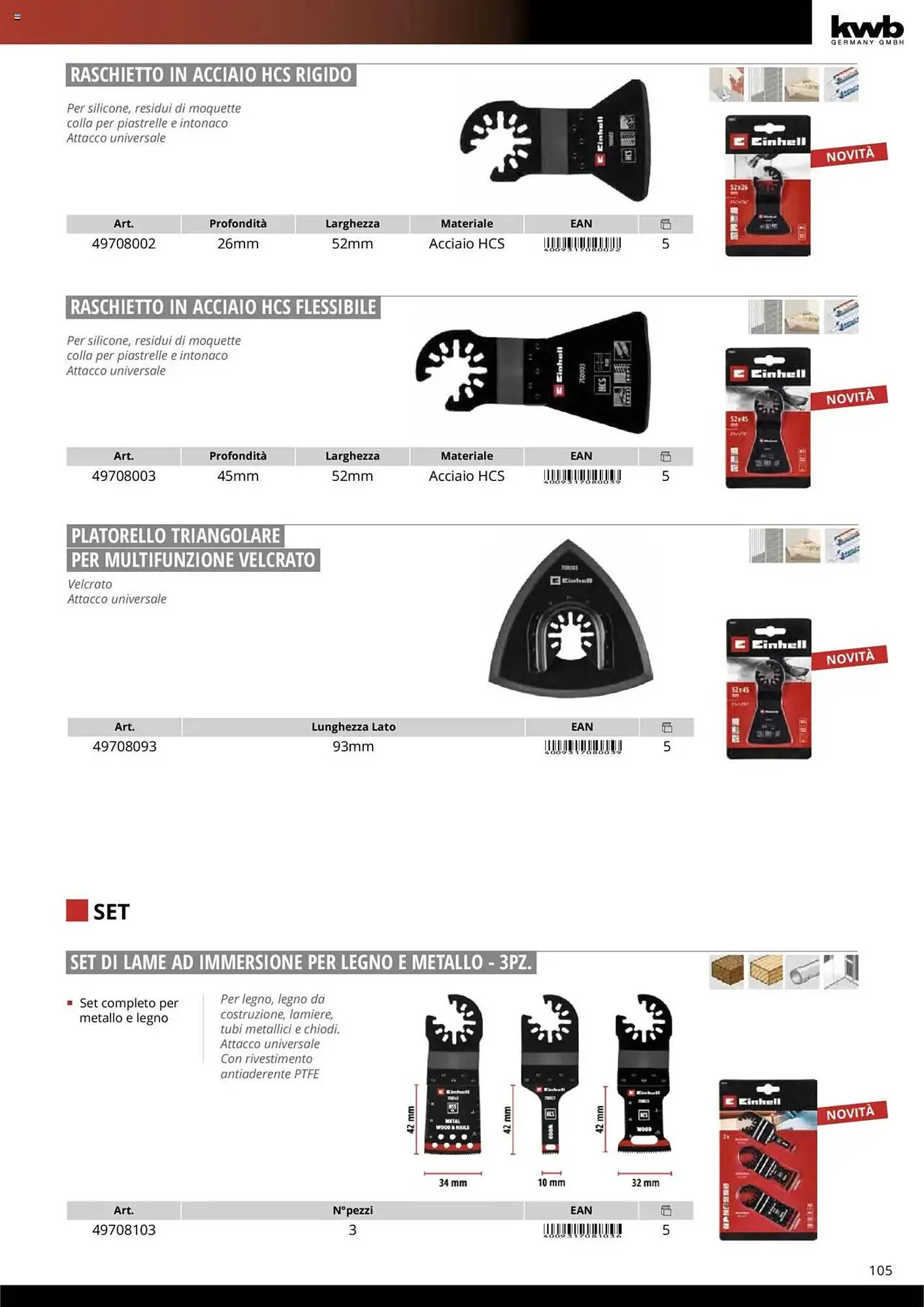 Volantino Einhell da 10 ottobre a 31 dicembre di 2025 - Pagina del volantino 107