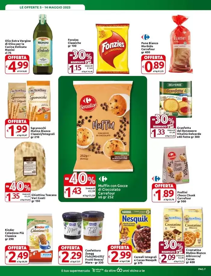 Sconti fino al 40% da 5 maggio a 14 maggio di 2025 - Pagina del volantino 7
