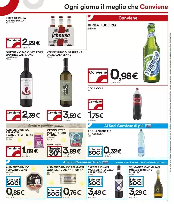 RISPARMIO da 22 aprile a 30 aprile di 2025 - Pagina del volantino 17
