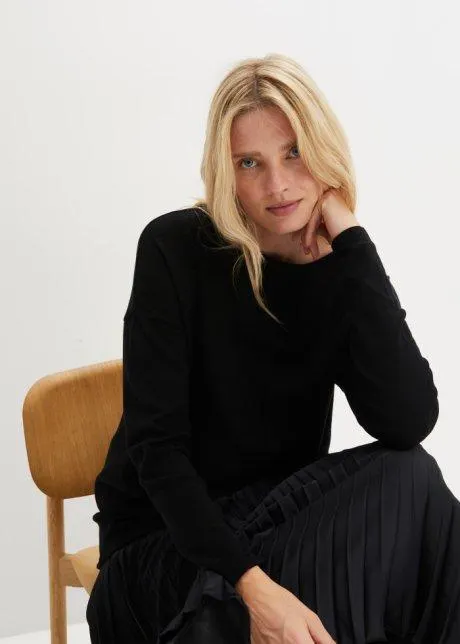 Maglione con dettaglio dietro