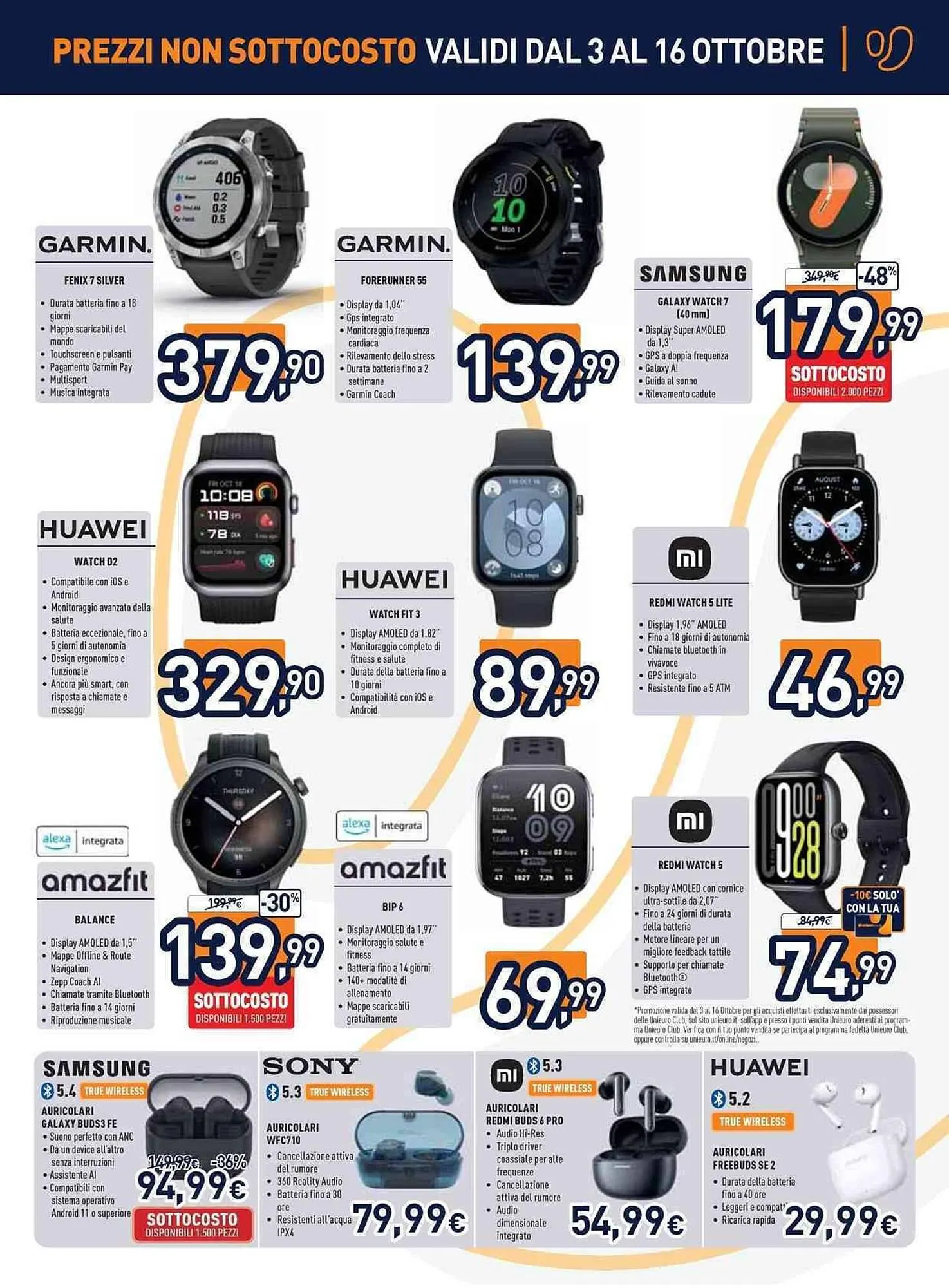 Volantino Unieuro da 3 ottobre a 13 ottobre di 2025 - Pagina del volantino 9