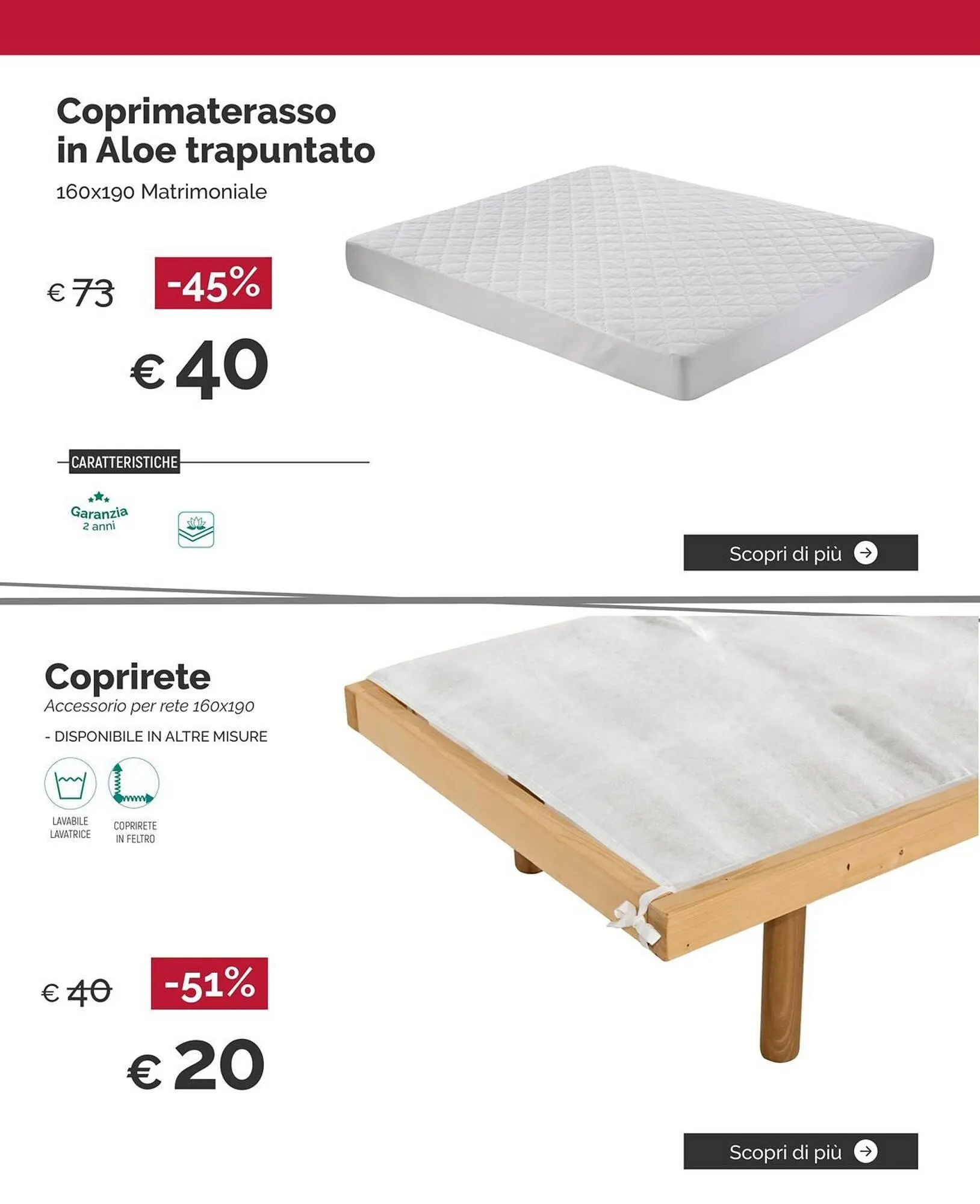 Volantino Materassi e Materassi da 6 marzo a 31 marzo di 2025 - Pagina del volantino 30