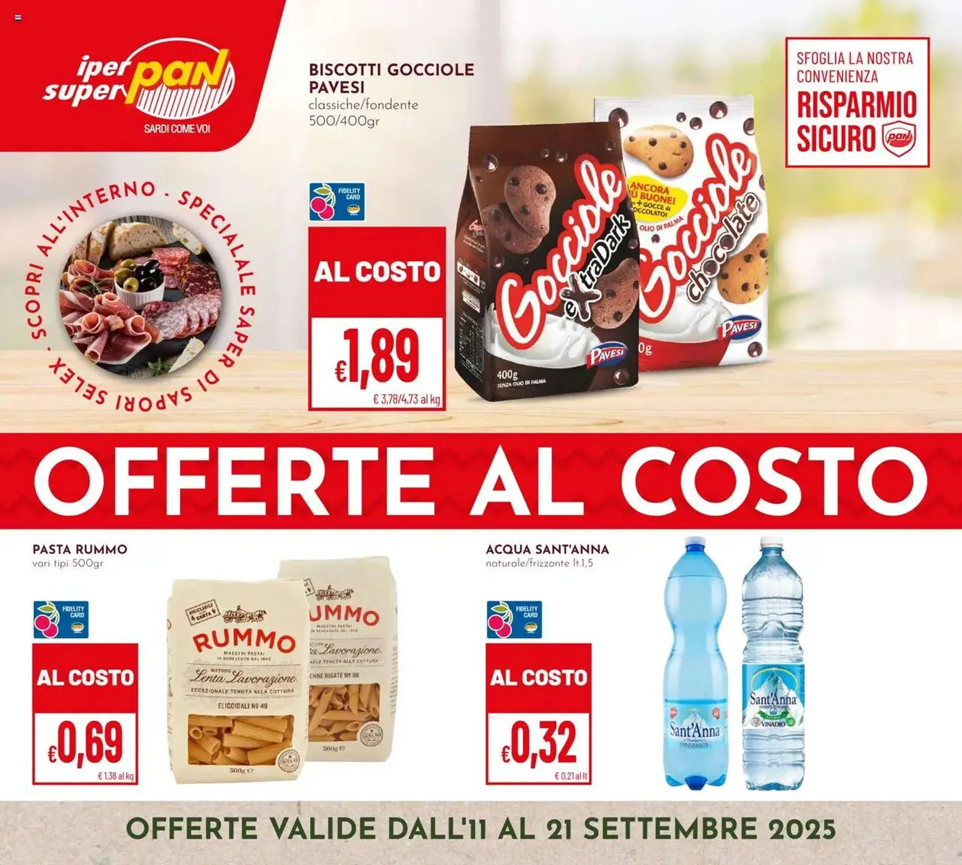 Volantino Pan da 11 settembre a 21 settembre di 2025 - Pagina del volantino 1