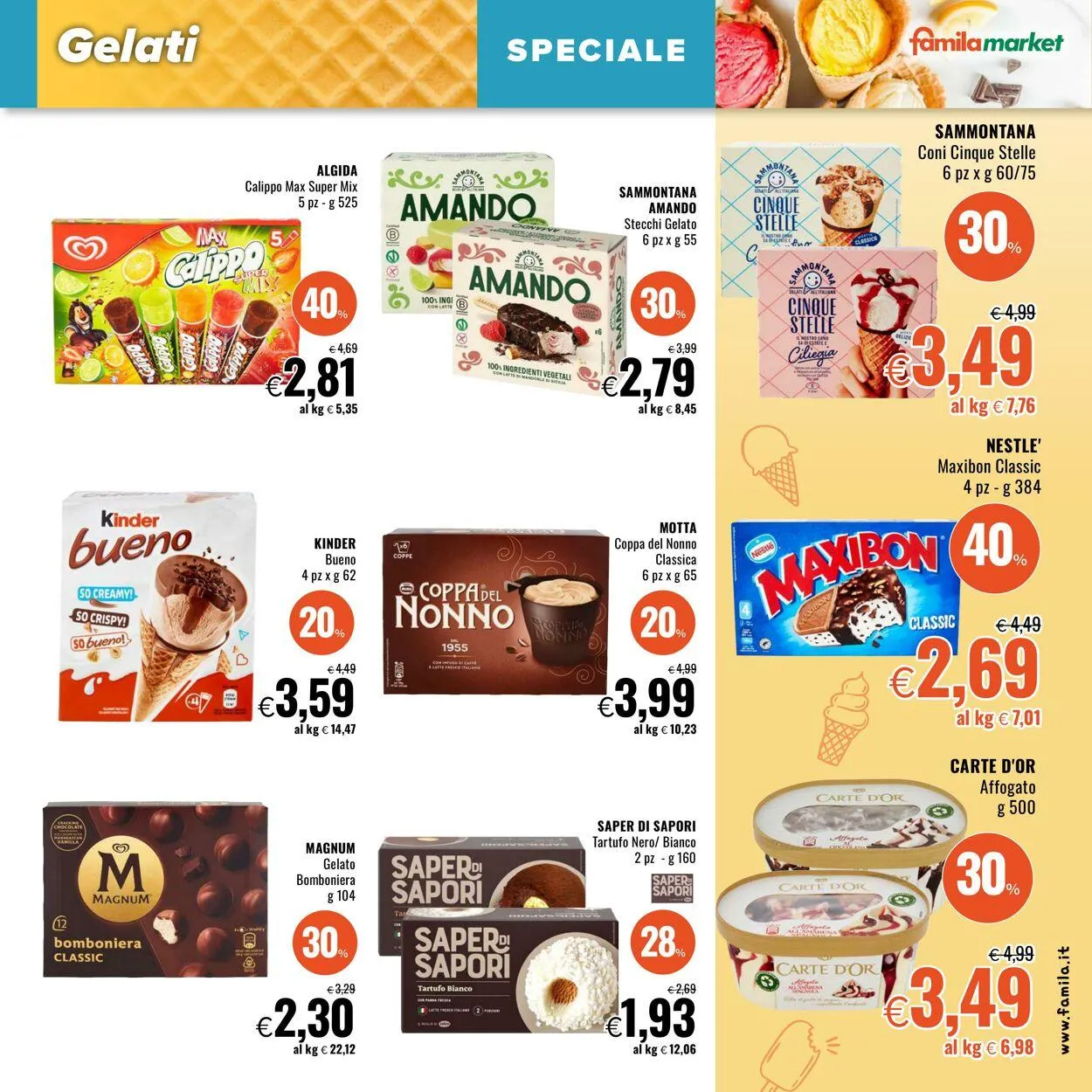 Famila Volantino attuale da 3 luglio a 16 luglio di 2025 - Pagina del volantino 9