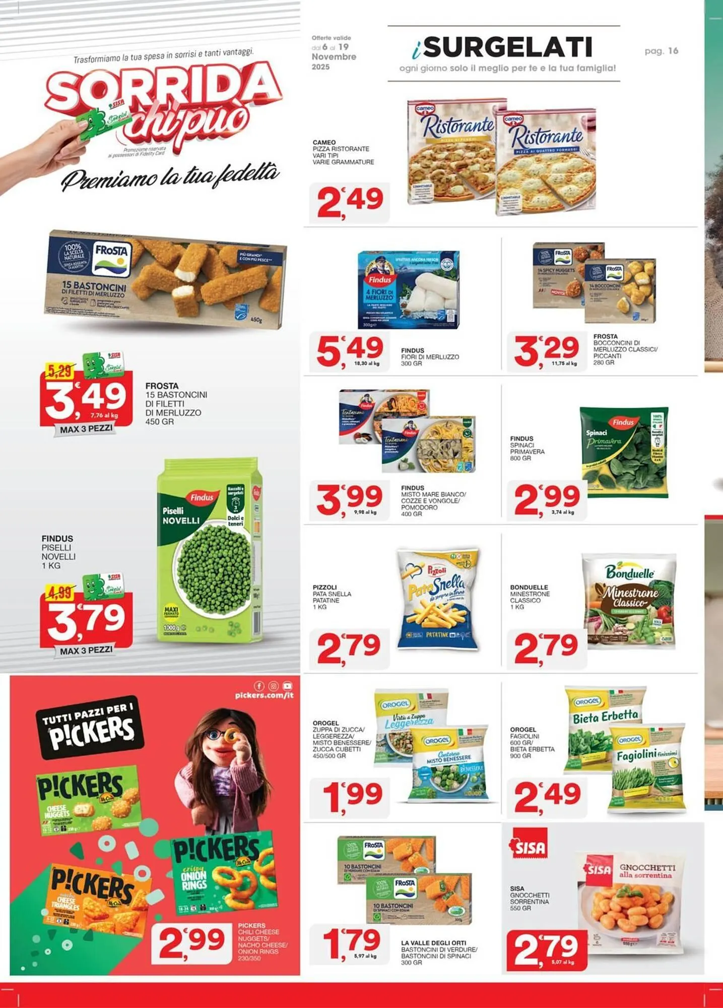 Volantino Sisa da 6 novembre a 19 novembre di 2025 - Pagina del volantino 16