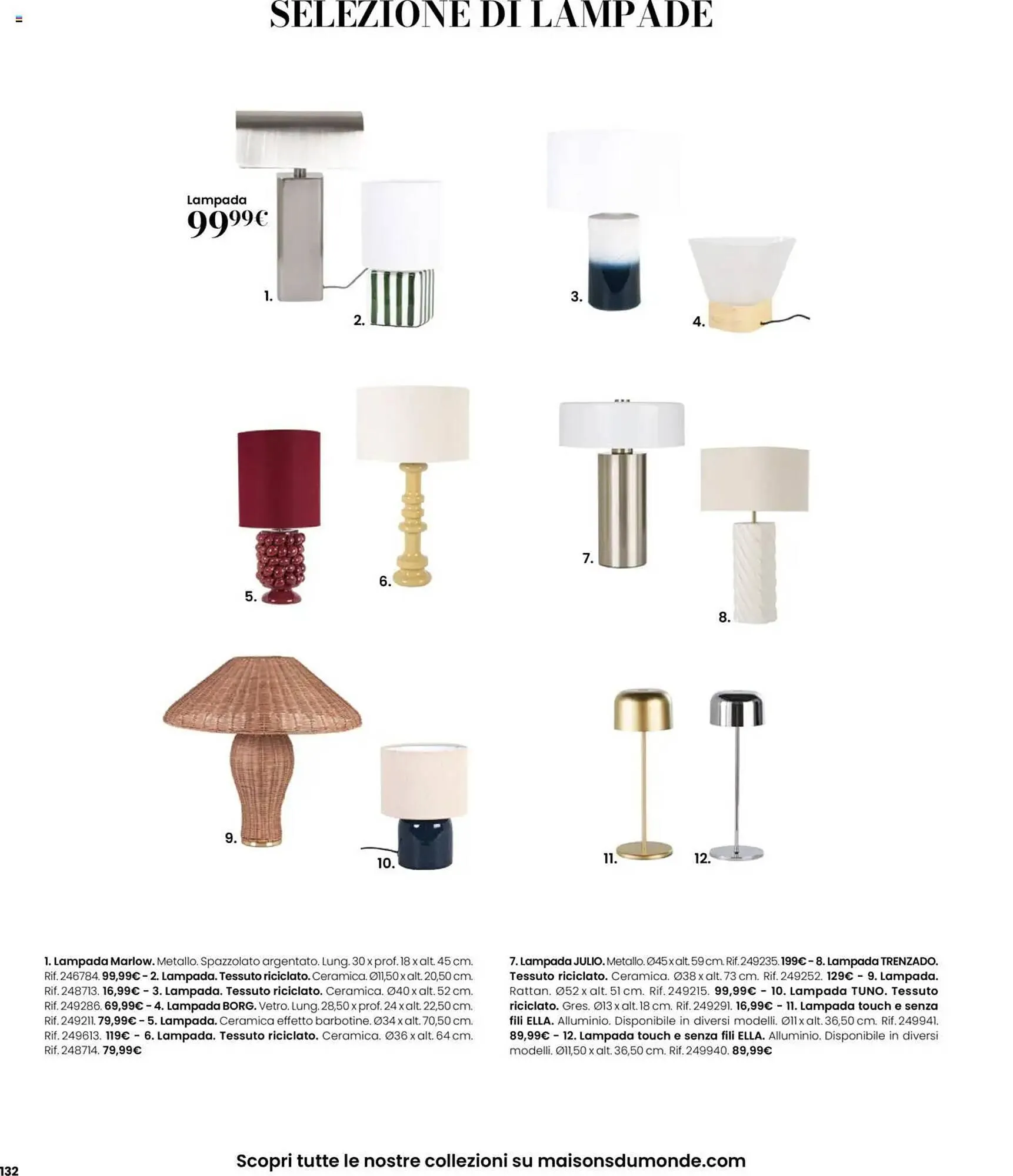 Volantino Maisons du Monde da 27 agosto a 28 febbraio di 2026 - Pagina del volantino 132