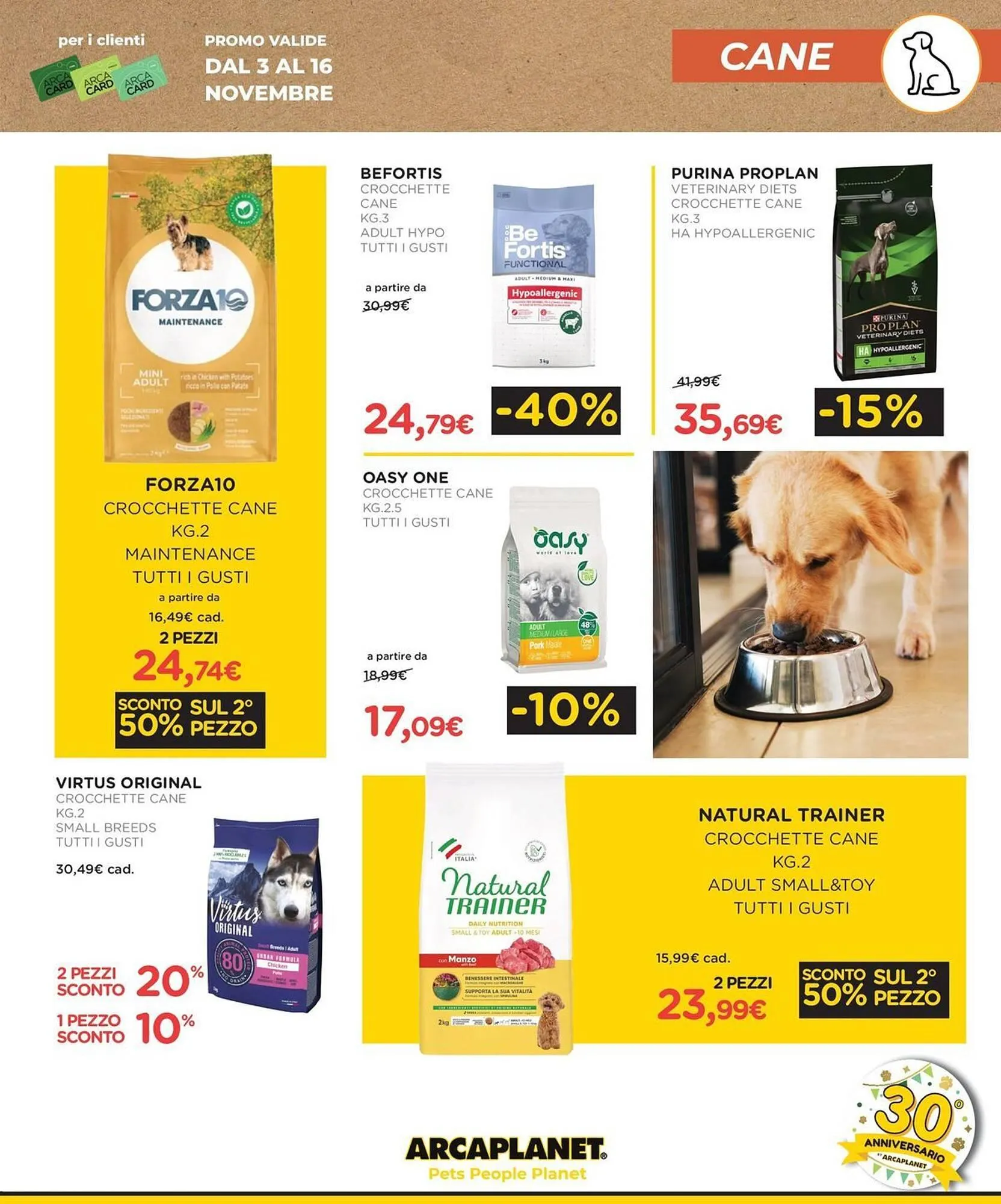 Volantino Arcaplanet da 10 novembre a 16 novembre di 2025 - Pagina del volantino 13