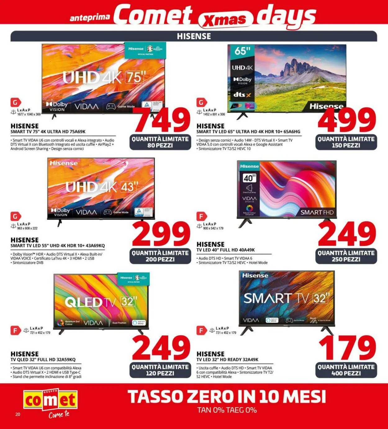 Comet Volantino attuale da 1 dicembre a 7 dicembre di 2023 - Pagina del volantino 20