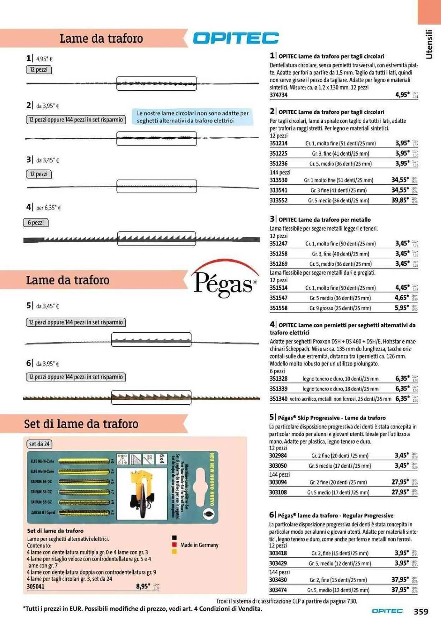 Volantino Opitec da 6 gennaio a 31 agosto di 2024 - Pagina del volantino 359