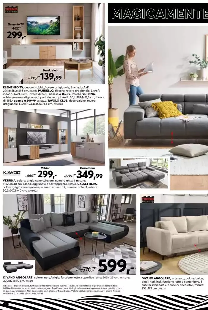 Nuova aperatura da 23 aprile a 4 maggio di 2025 - Pagina del volantino 2