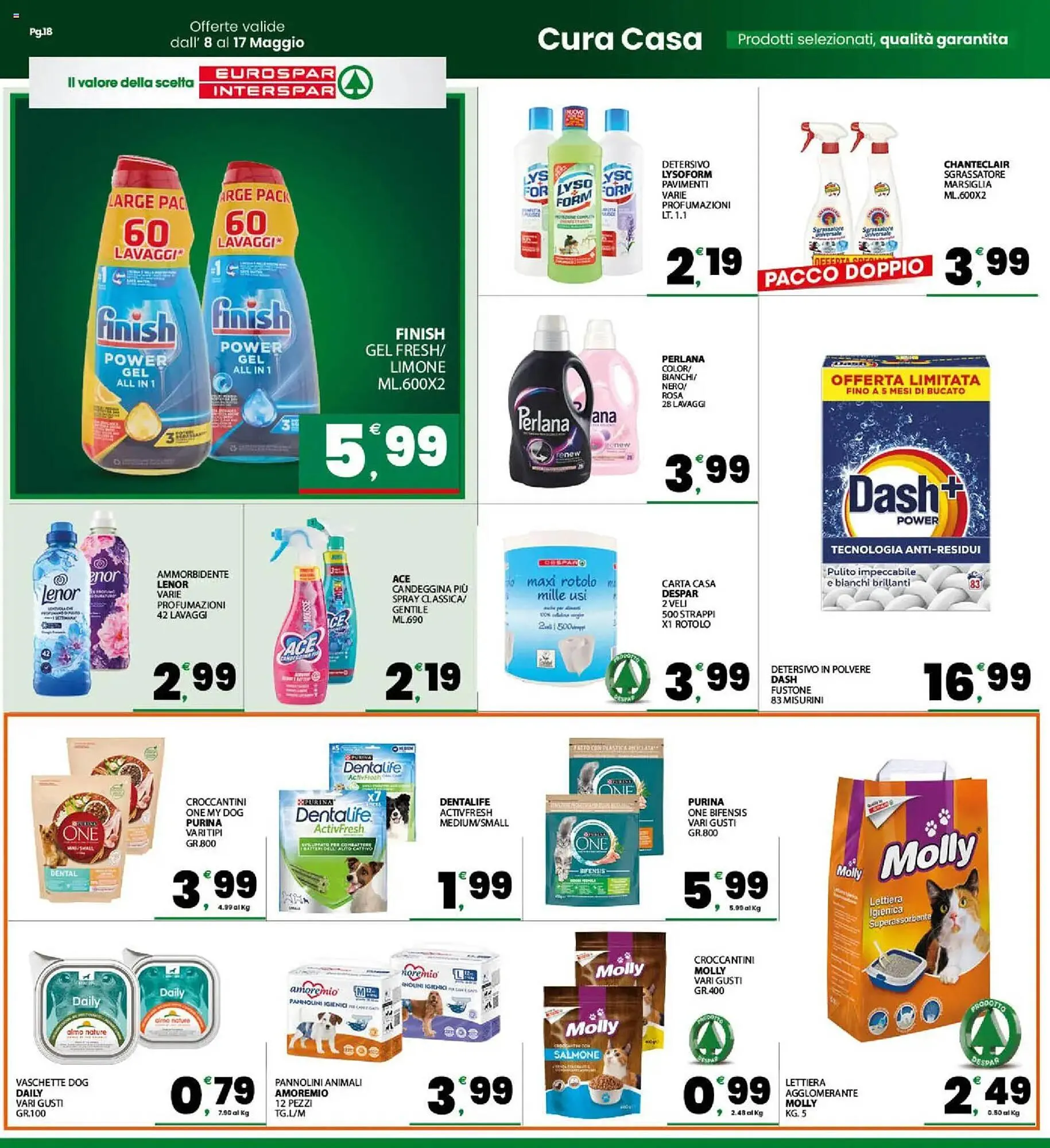 Volantino Interspar da 8 maggio a 17 maggio di 2026 - Pagina del volantino 18