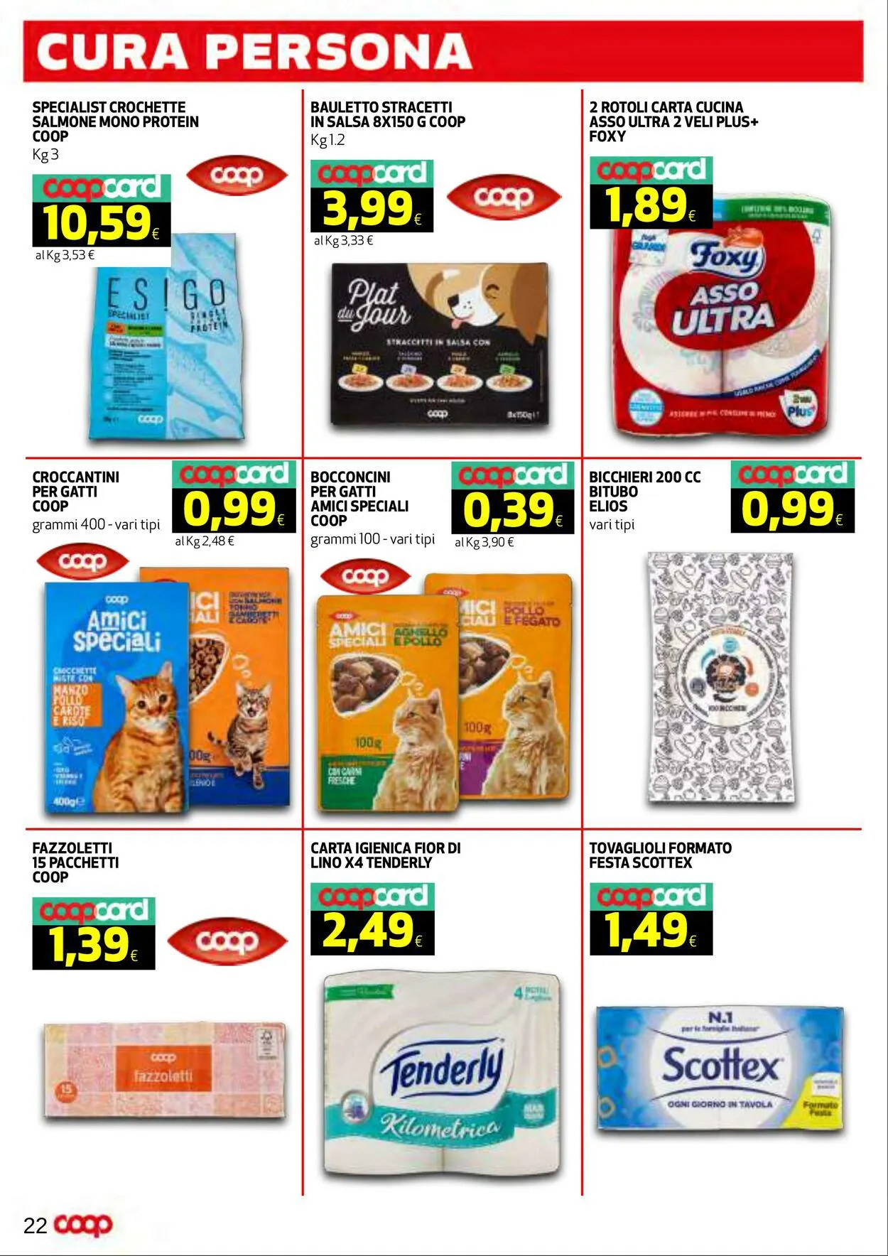 Coop Volantino attuale da 30 novembre a 10 dicembre di 2023 - Pagina del volantino 22