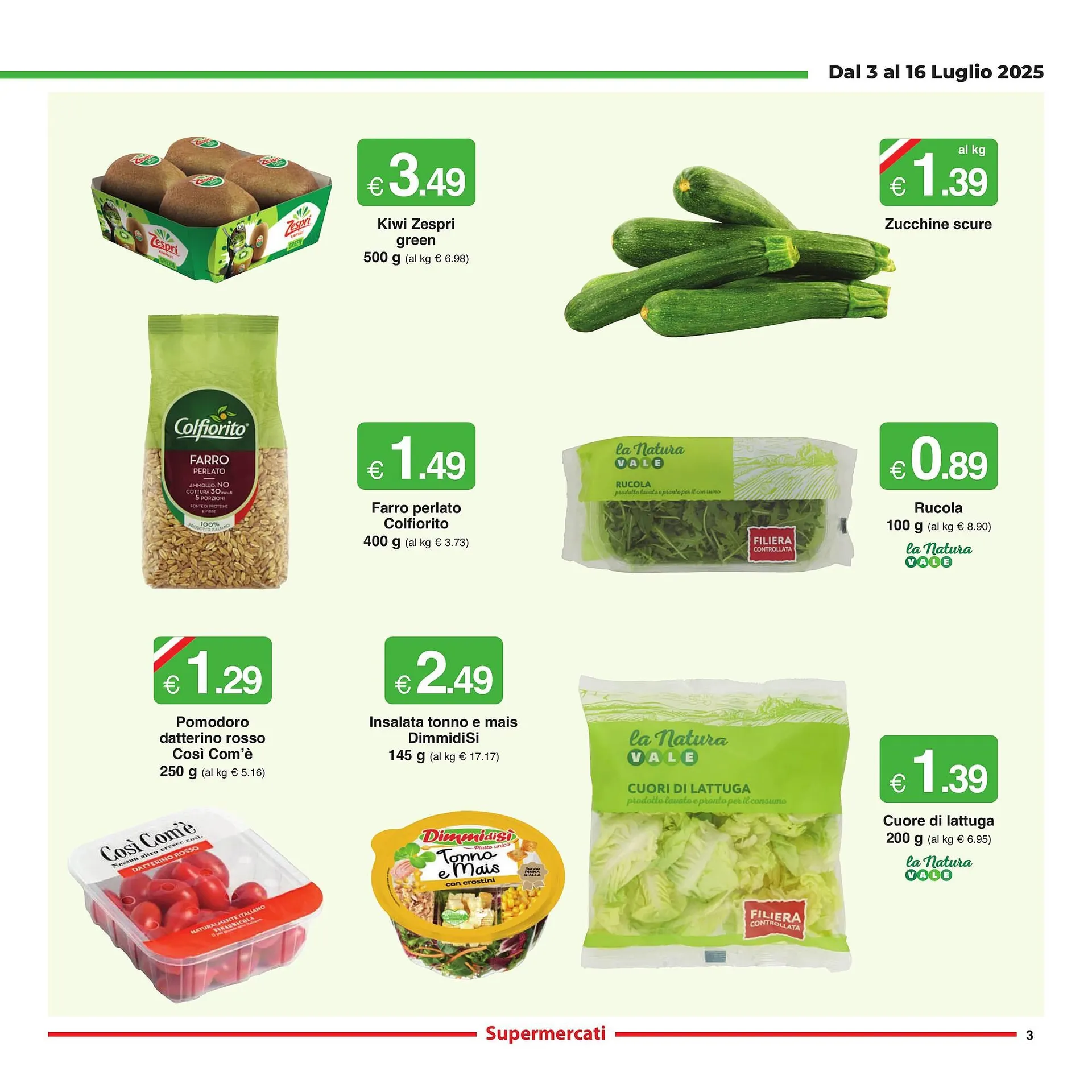 Volantino Sì con te da 3 luglio a 16 luglio di 2025 - Pagina del volantino 3