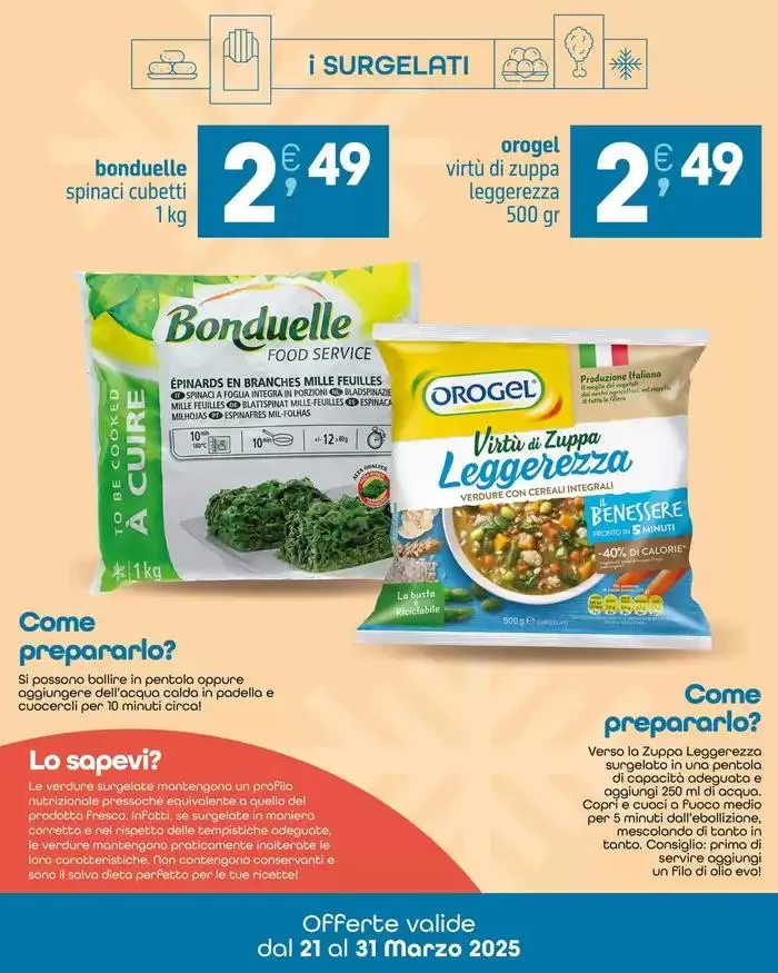 Offerte valide dal 21 al 31 marzo 2025 da 21 marzo a 31 marzo di 2025 - Pagina del volantino 12