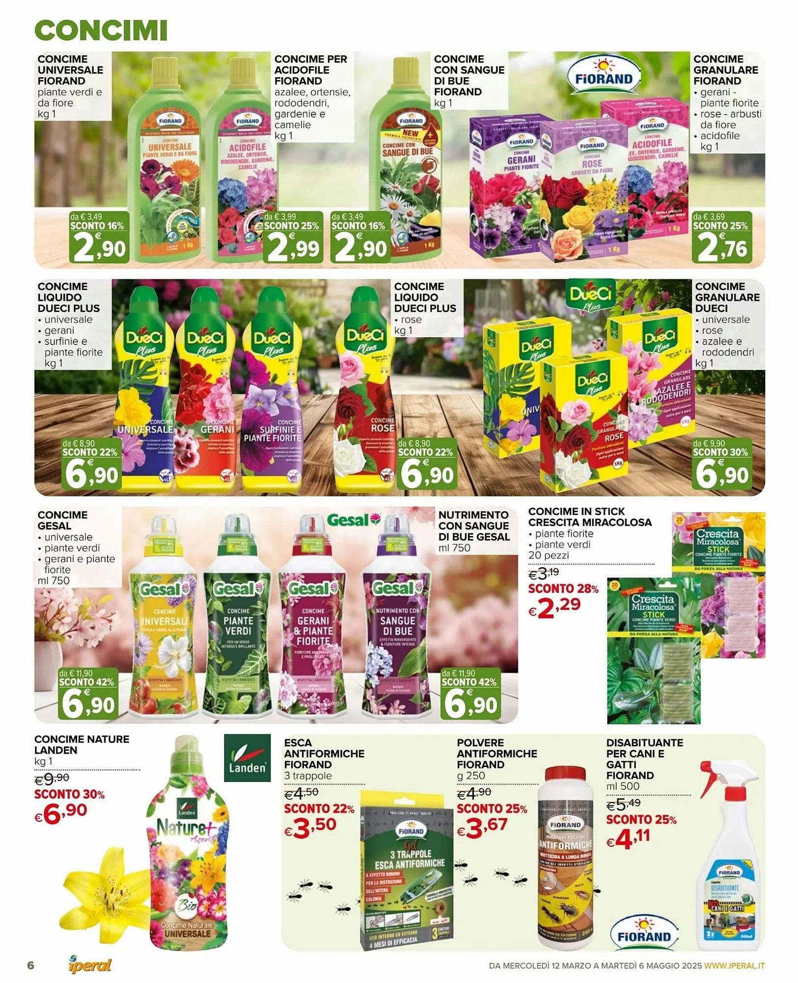 Volantino Iperal da 12 marzo a 6 maggio di 2025 - Pagina del volantino 6