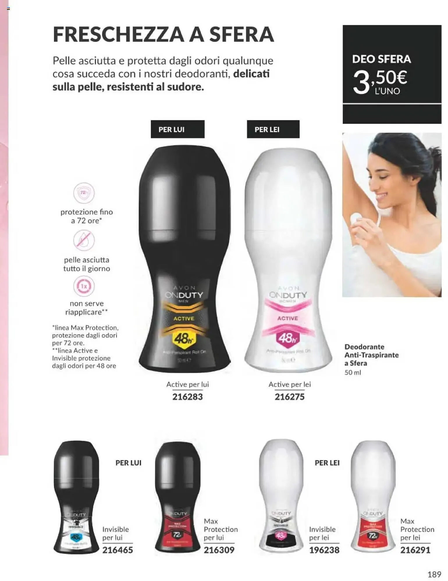 Catalogo Avon da 1 ottobre a 31 ottobre di 2025 - Pagina del volantino 189