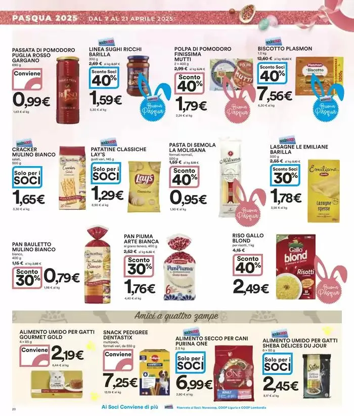 40 prodotti al 40% di sconto da 7 aprile a 21 aprile di 2025 - Pagina del volantino 20