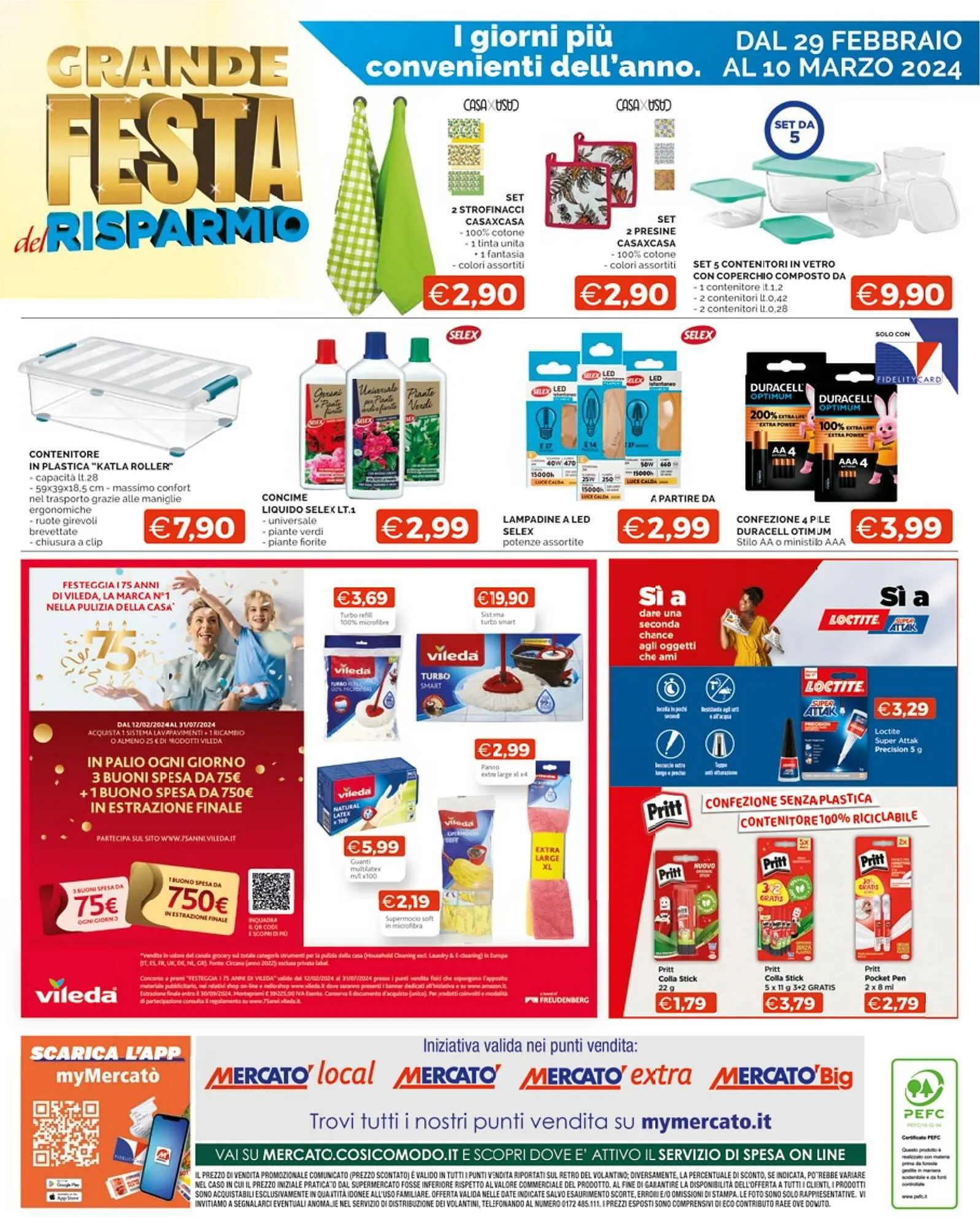 Volantino Mercatò Extra da 29 febbraio a 10 marzo di 2024 - Pagina del volantino 28