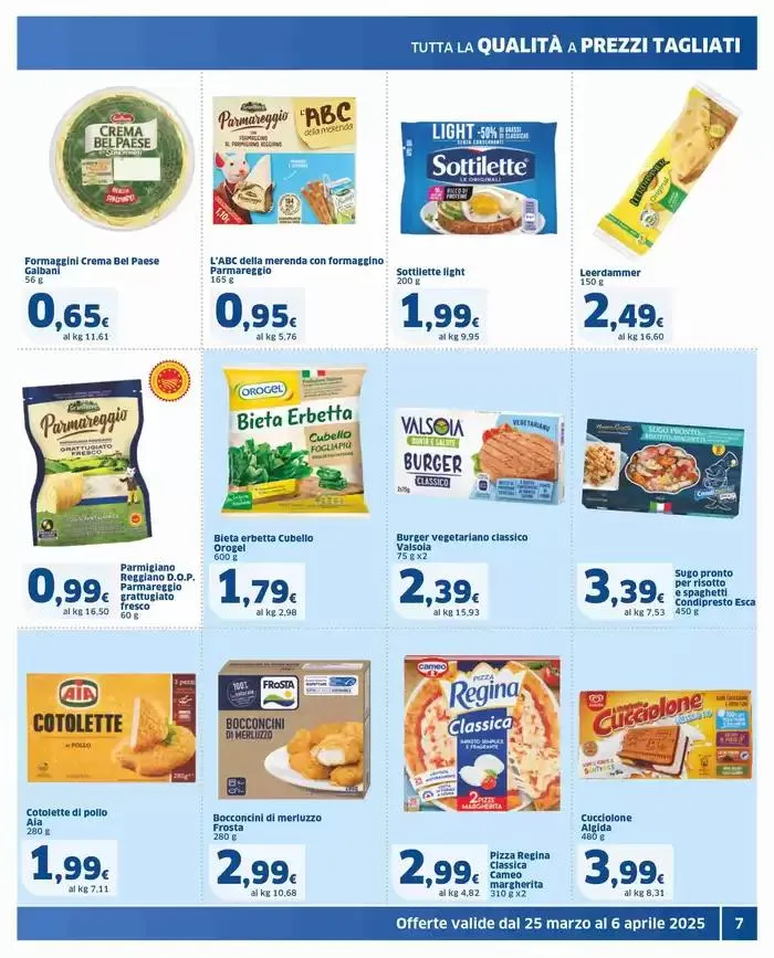 Primavera di risparmio , Ok Sigma da 25 marzo a 6 aprile di 2025 - Pagina del volantino 7