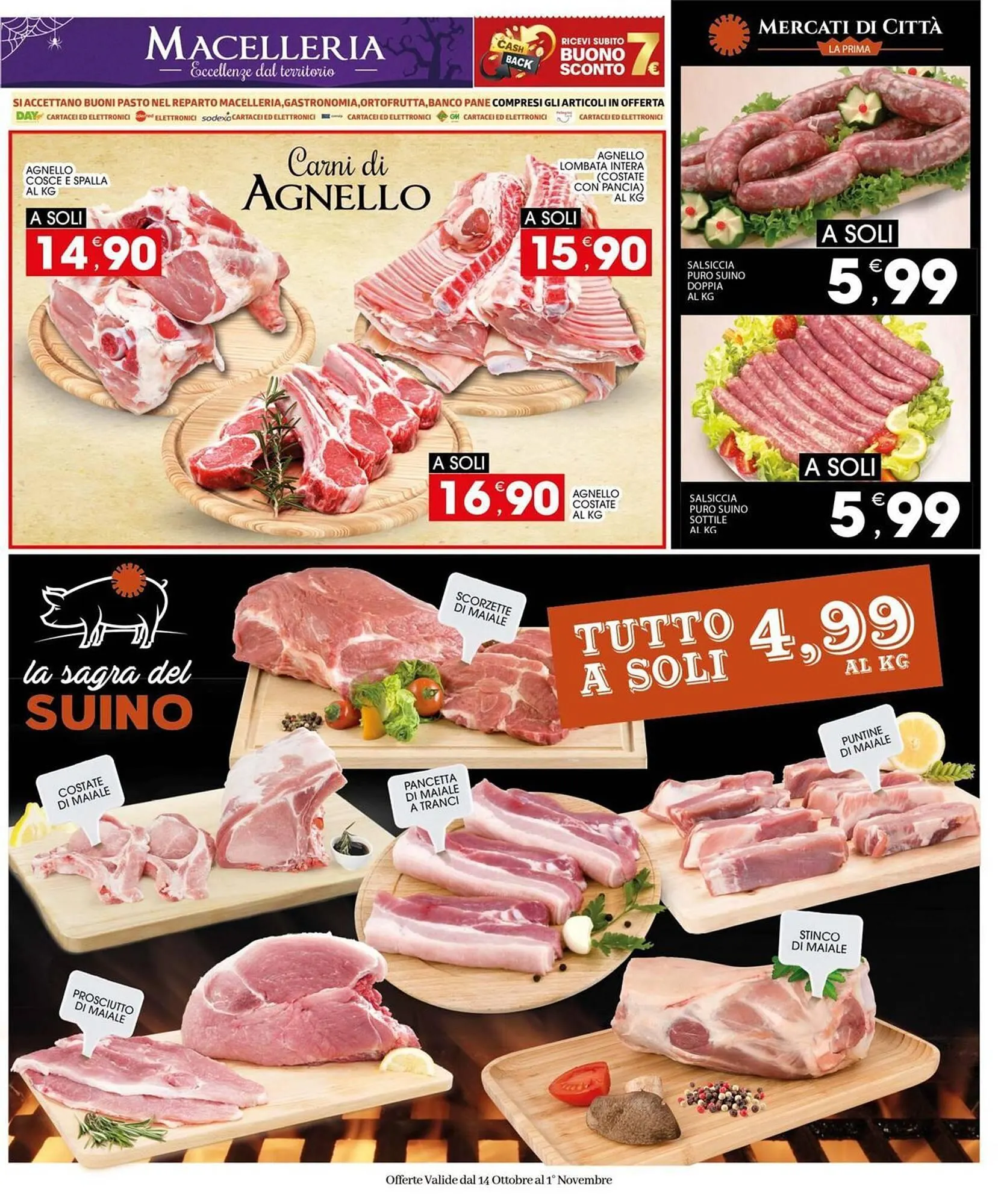 Volantino Mercati di Città La Prima da 13 ottobre a 1 novembre di 2025 - Pagina del volantino 11