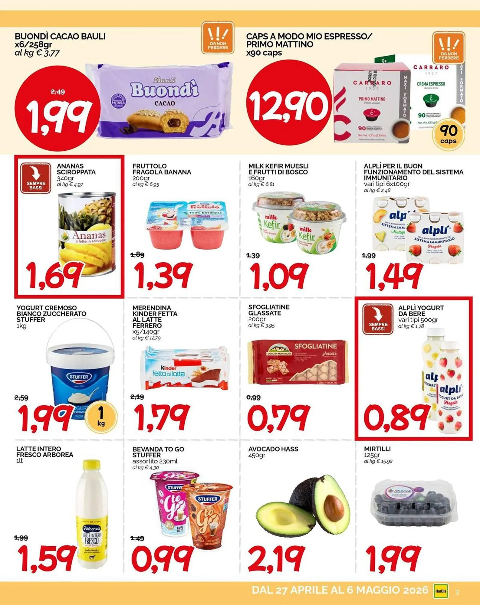 Volantino Hardis da 27 aprile a 6 maggio di 2026 - Pagina del volantino 3