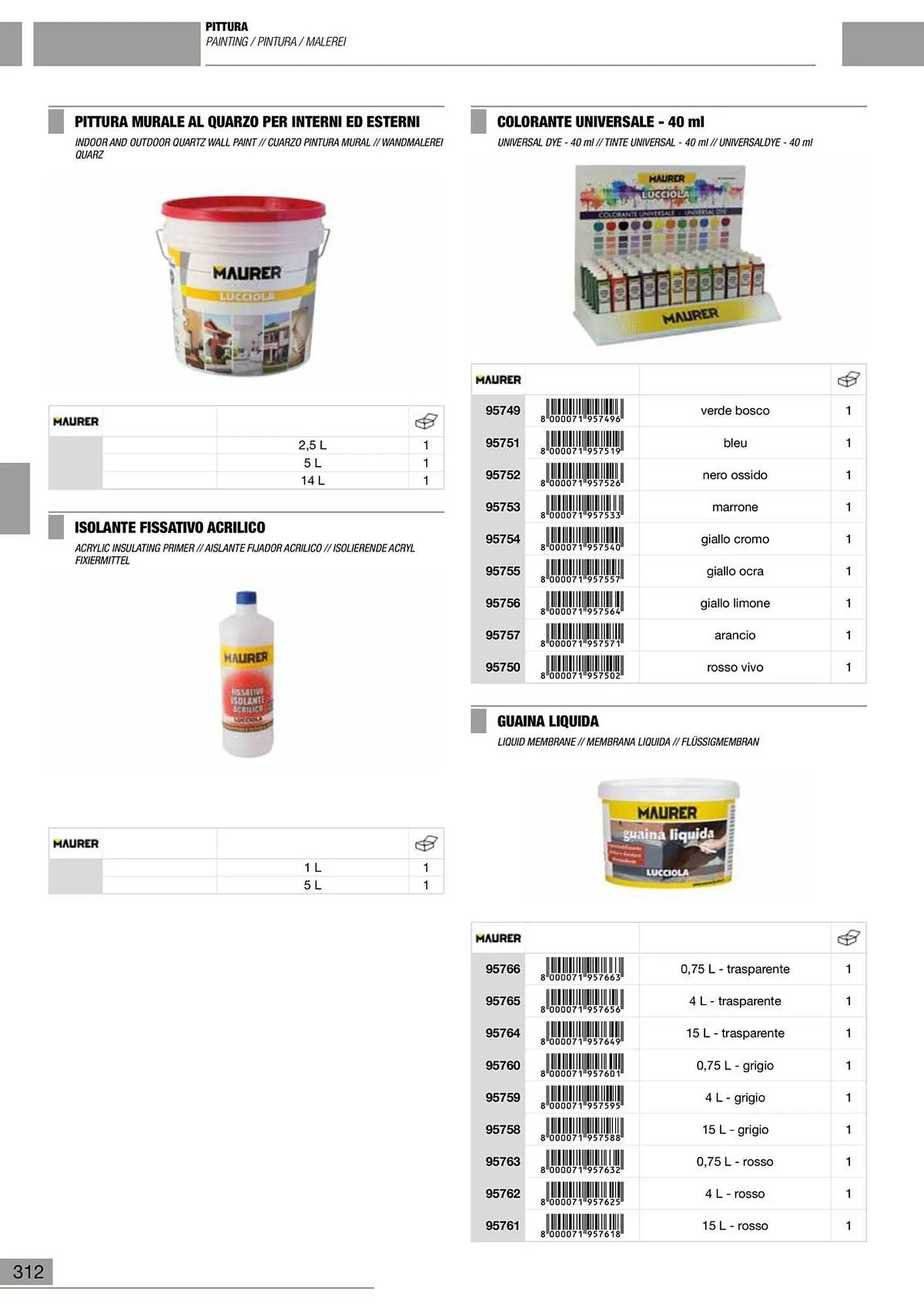 Volantino Maurer da 10 gennaio a 30 giugno di 2024 - Pagina del volantino 313