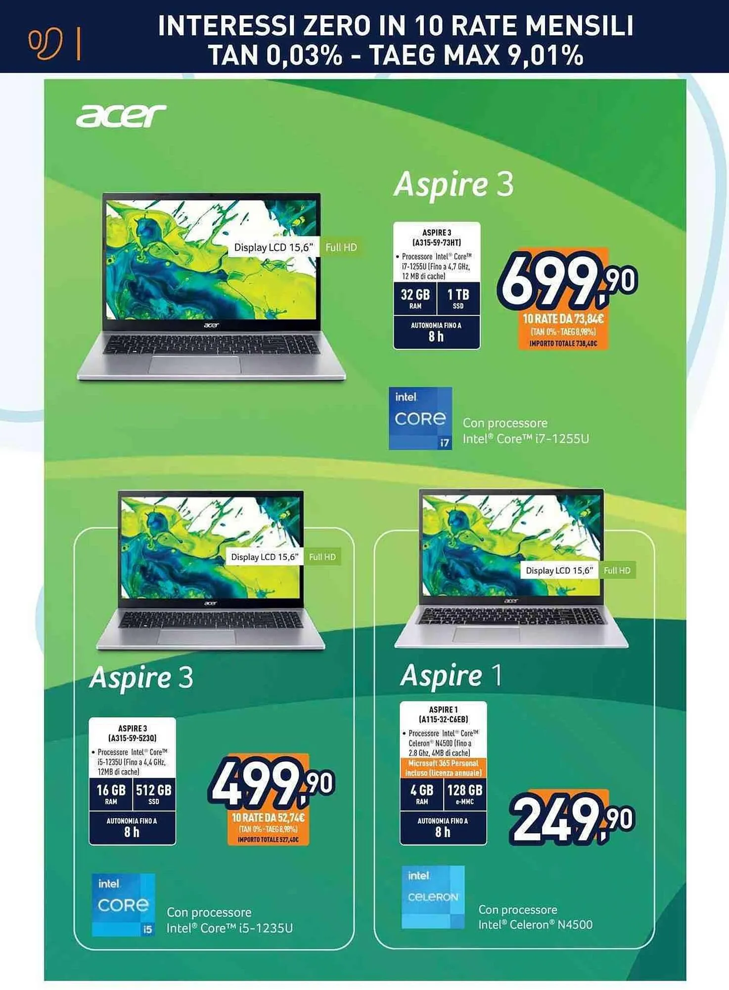 Volantino Unieuro da 4 aprile a 13 aprile di 2025 - Pagina del volantino 2