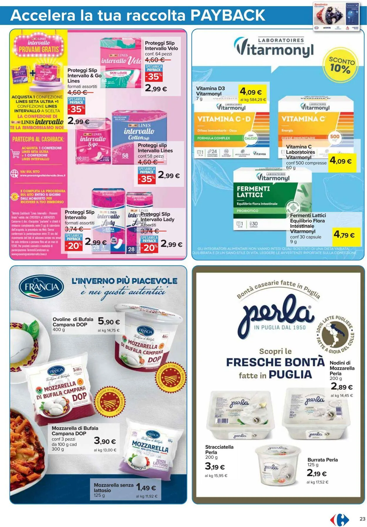 Carrefour Volantino attuale da 28 gennaio a 6 febbraio di 2025 - Pagina del volantino 23