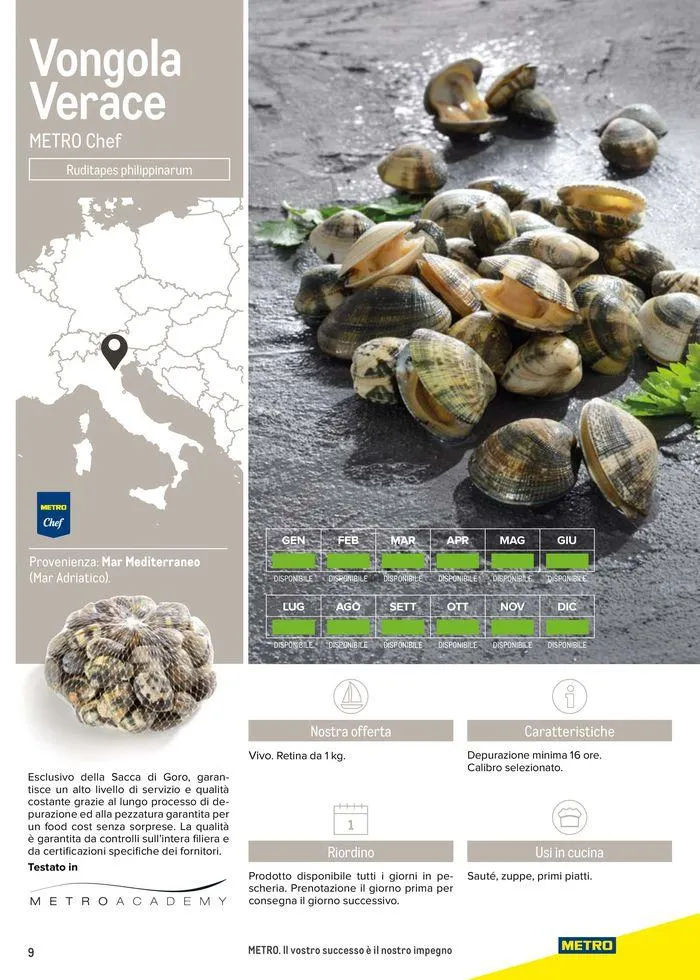 Catalogo Frutti di mare da 11 luglio a 31 luglio di 2025 - Pagina del volantino 9