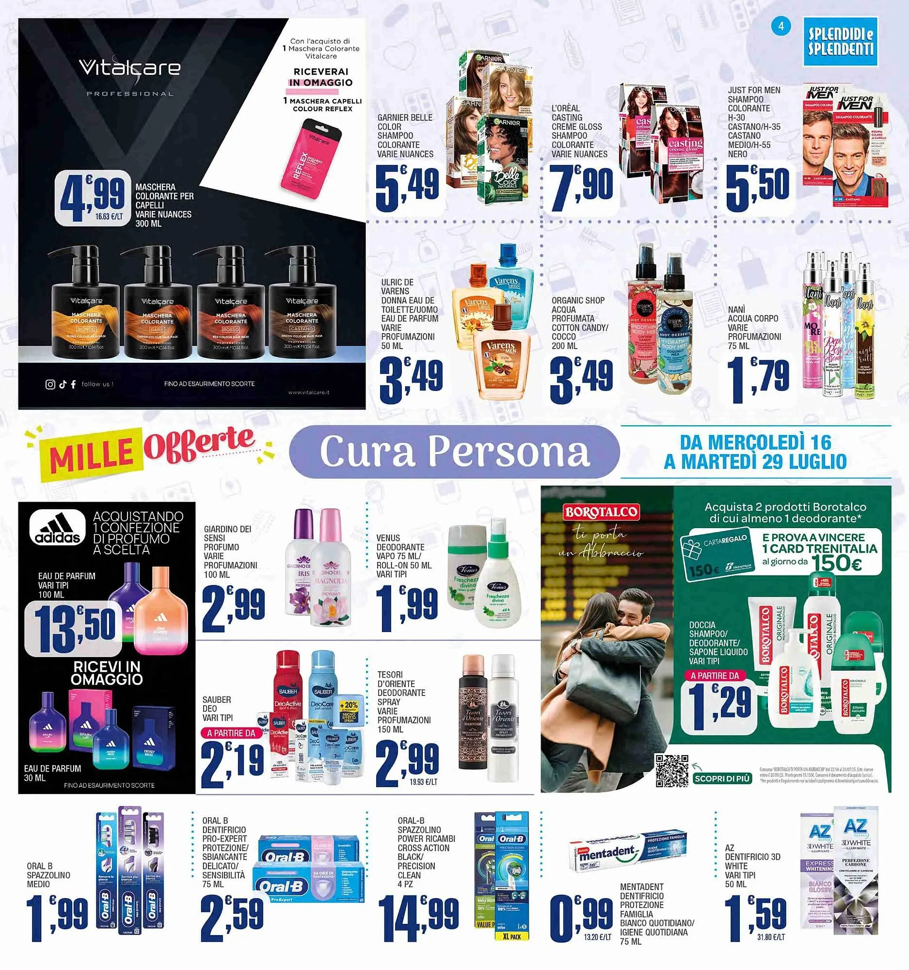 Volantino Splendidi e Splendenti da 16 luglio a 29 luglio di 2025 - Pagina del volantino 4