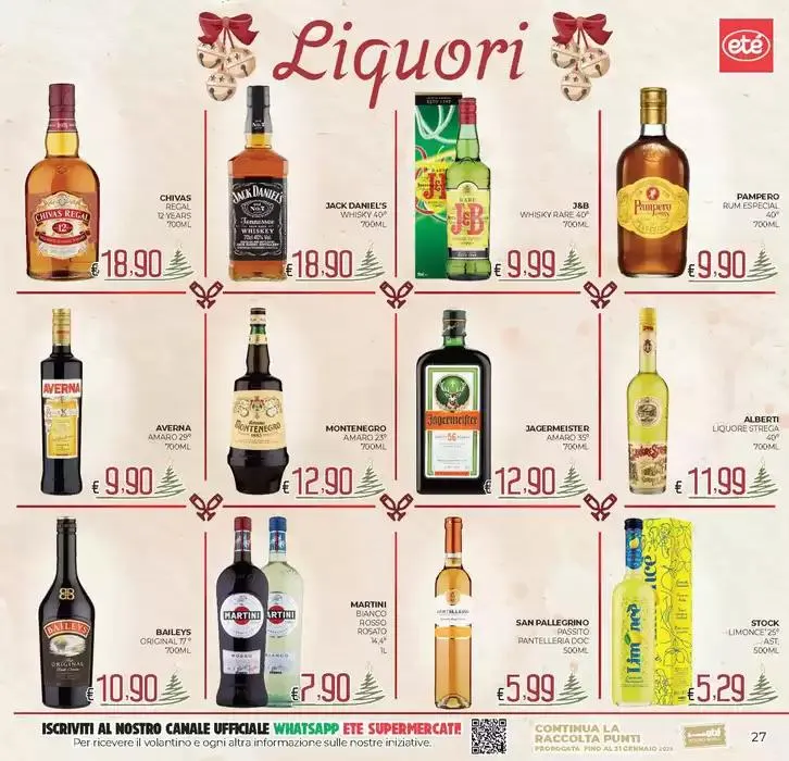 Qualita a prezzo bloccato da 10 dicembre a 26 dicembre di 2024 - Pagina del volantino 27