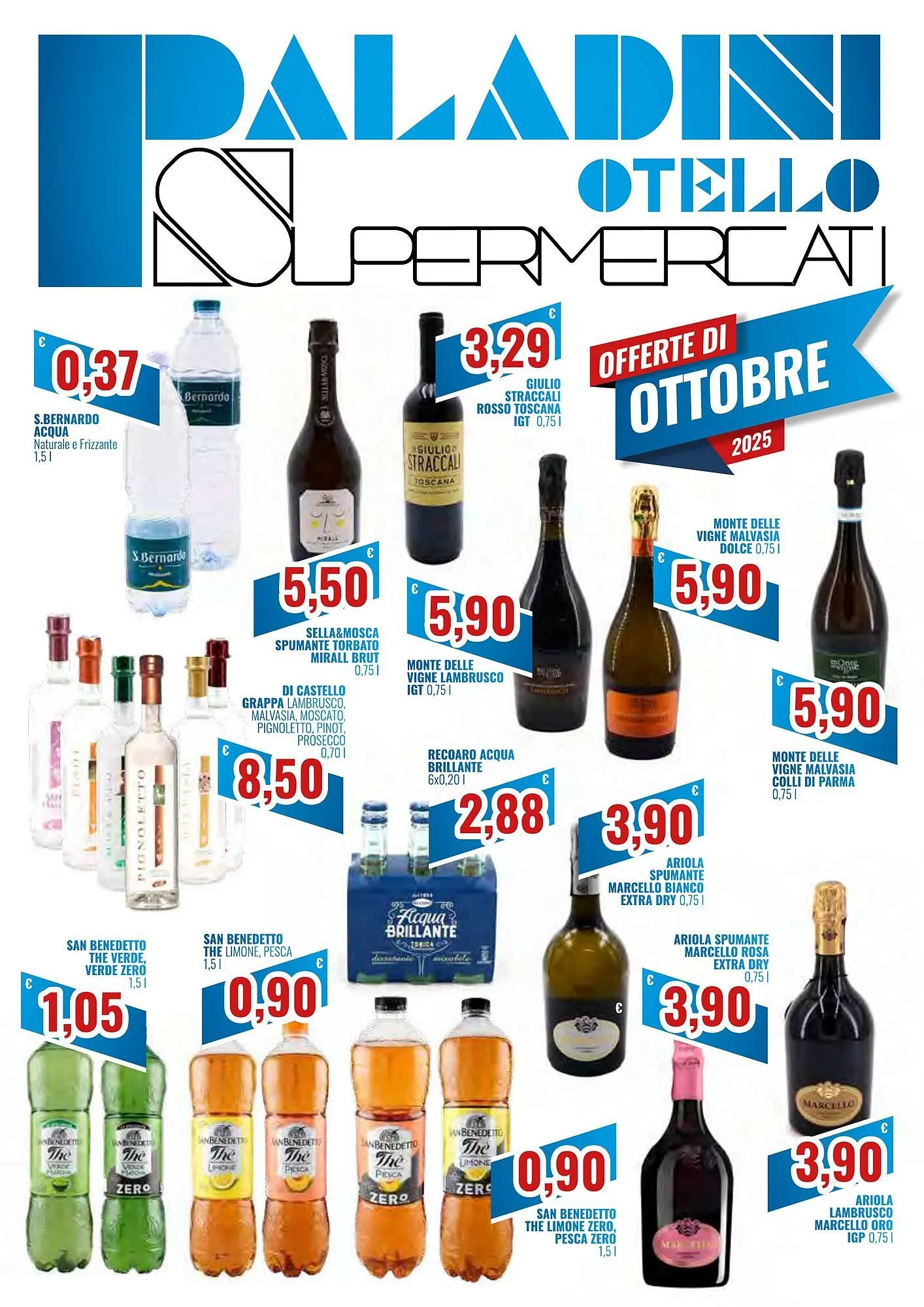 Volantino Paladini Otello Supermercato da 1 ottobre a 31 ottobre di 2025 - Pagina del volantino 1