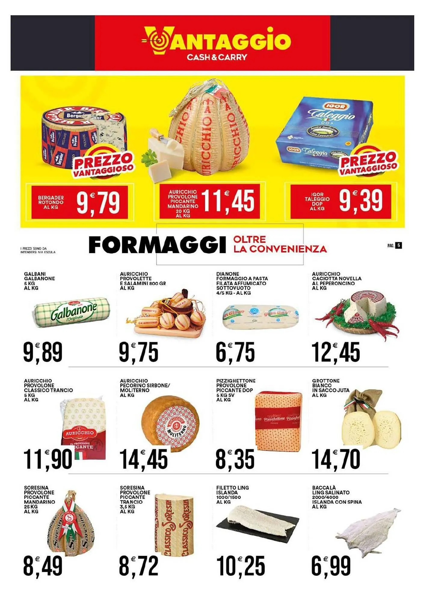 Volantino Vantaggio Cash&Carry da 1 dicembre a 13 dicembre di 2025 - Pagina del volantino 5