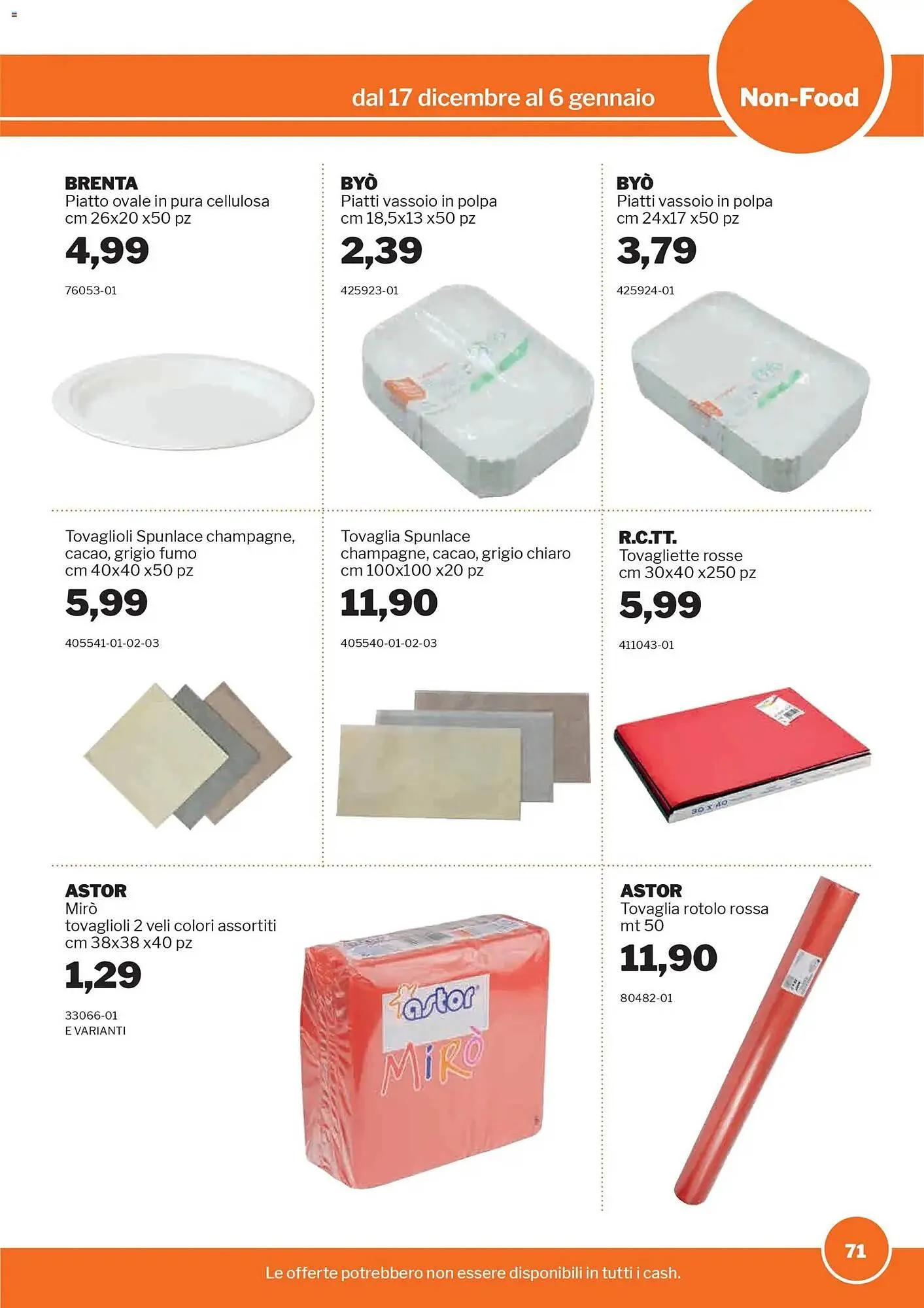 Volantino GrosMarket da 17 dicembre a 6 gennaio di 2026 - Pagina del volantino 71