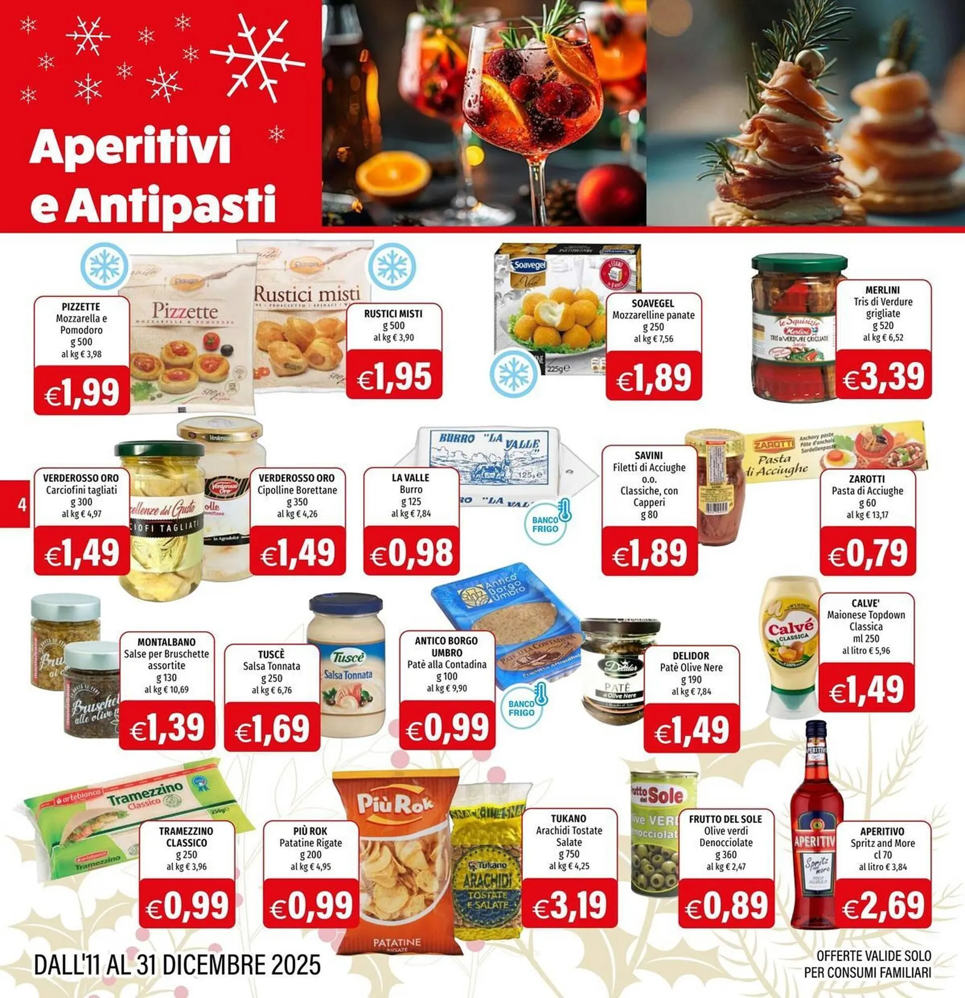 Volantino Hurrà da 11 dicembre a 31 dicembre di 2025 - Pagina del volantino 4