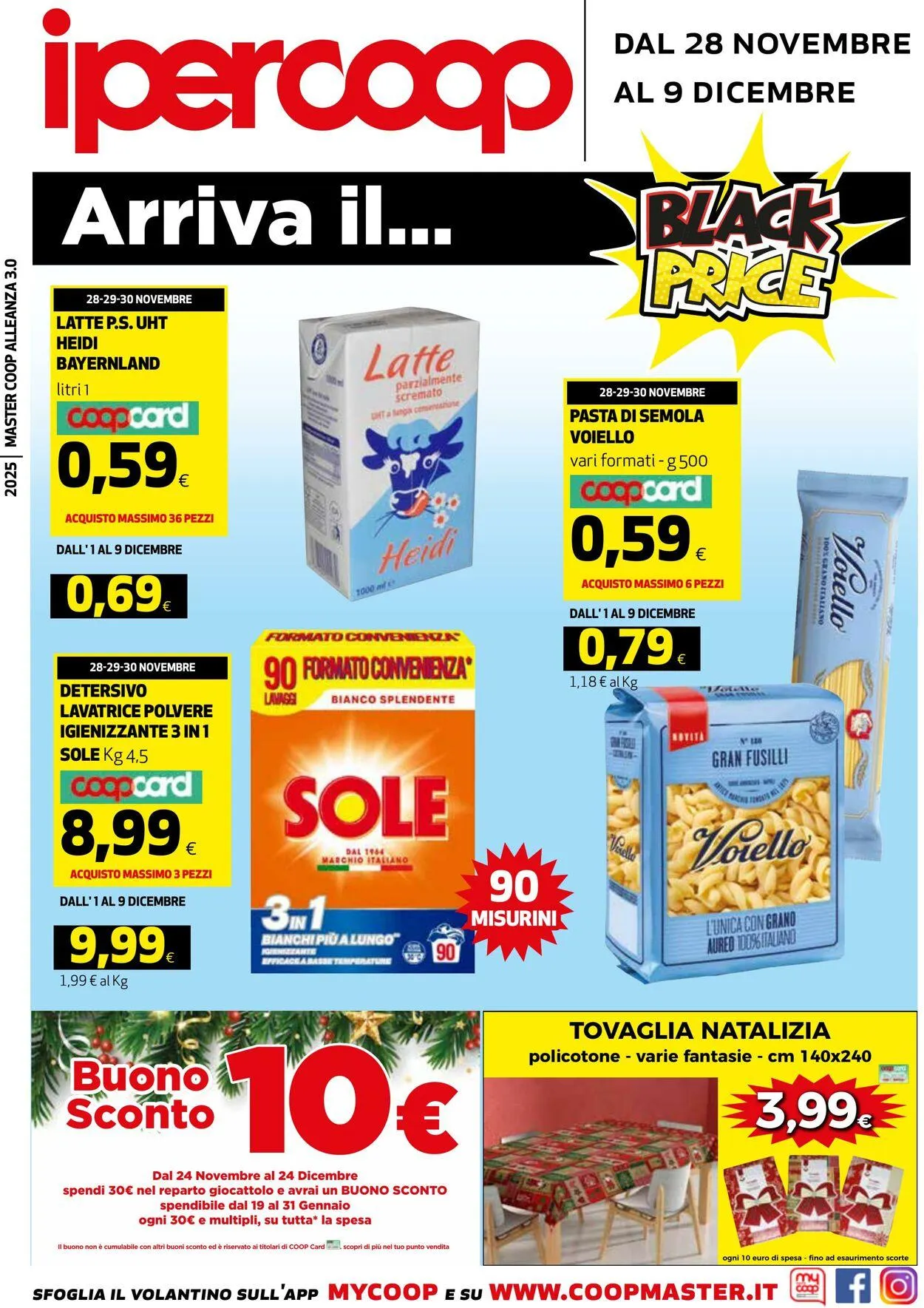 Coop Volantino attuale da 28 novembre a 9 dicembre di 2025 - Pagina del volantino 1