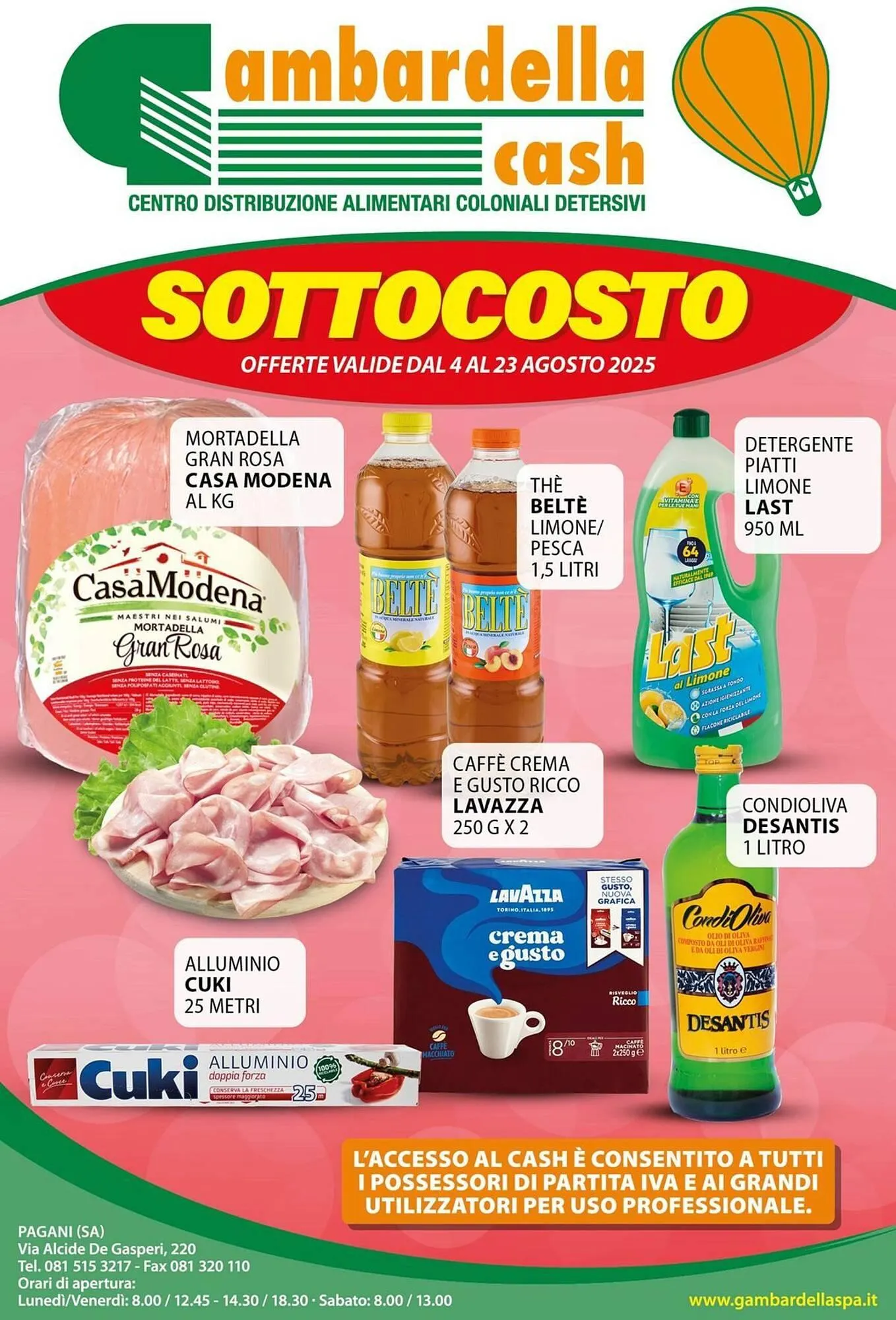 Volantino Gambardella Cash - 1