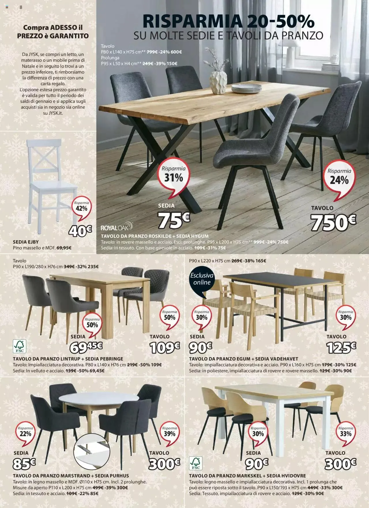 JYSK - Offerte da 7 dicembre a 4 gennaio di 2024 - Pagina del volantino 9