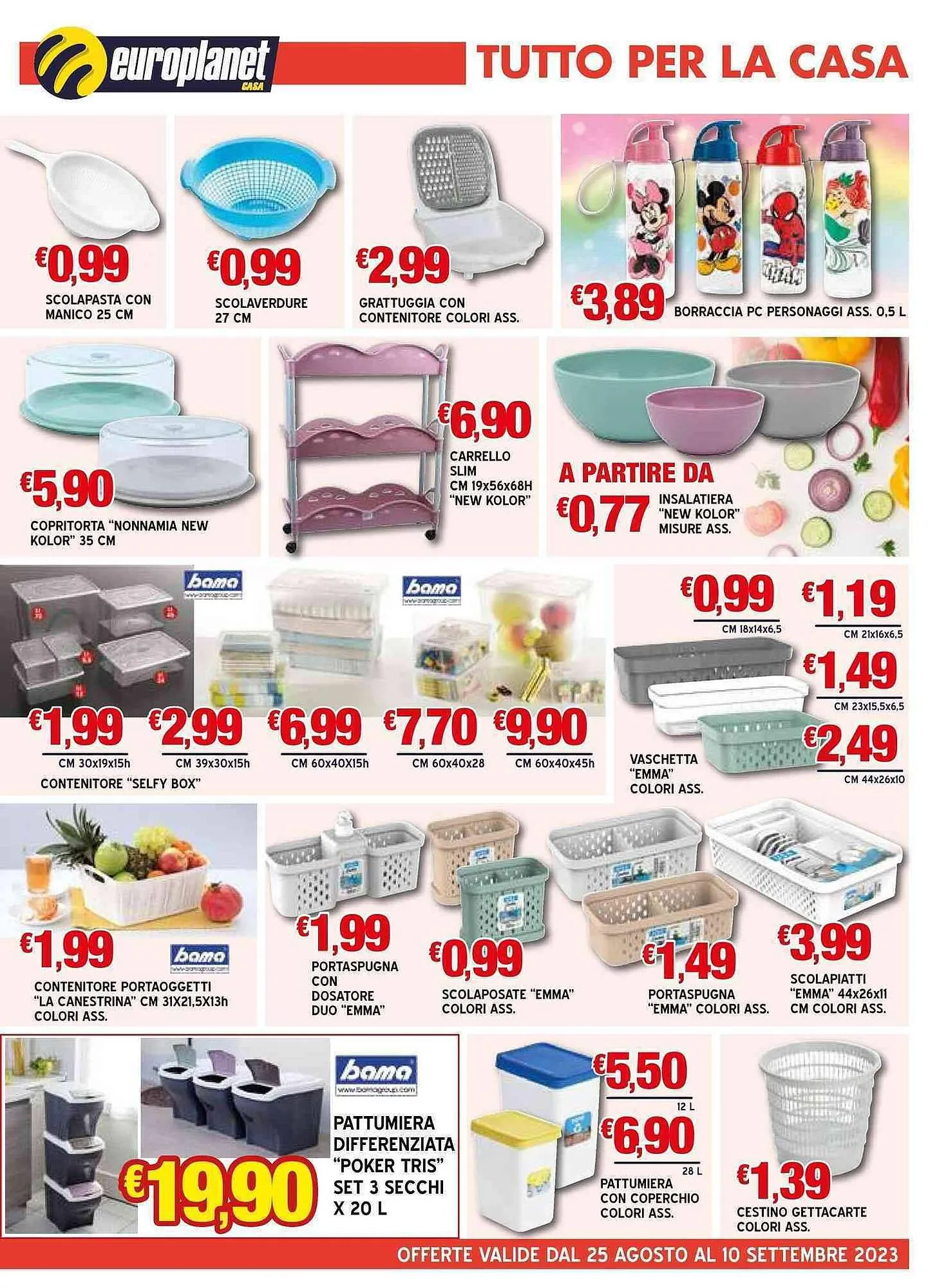 Volantino Europlanet Casa da 25 agosto a 10 settembre di 2023 - Pagina del volantino 13
